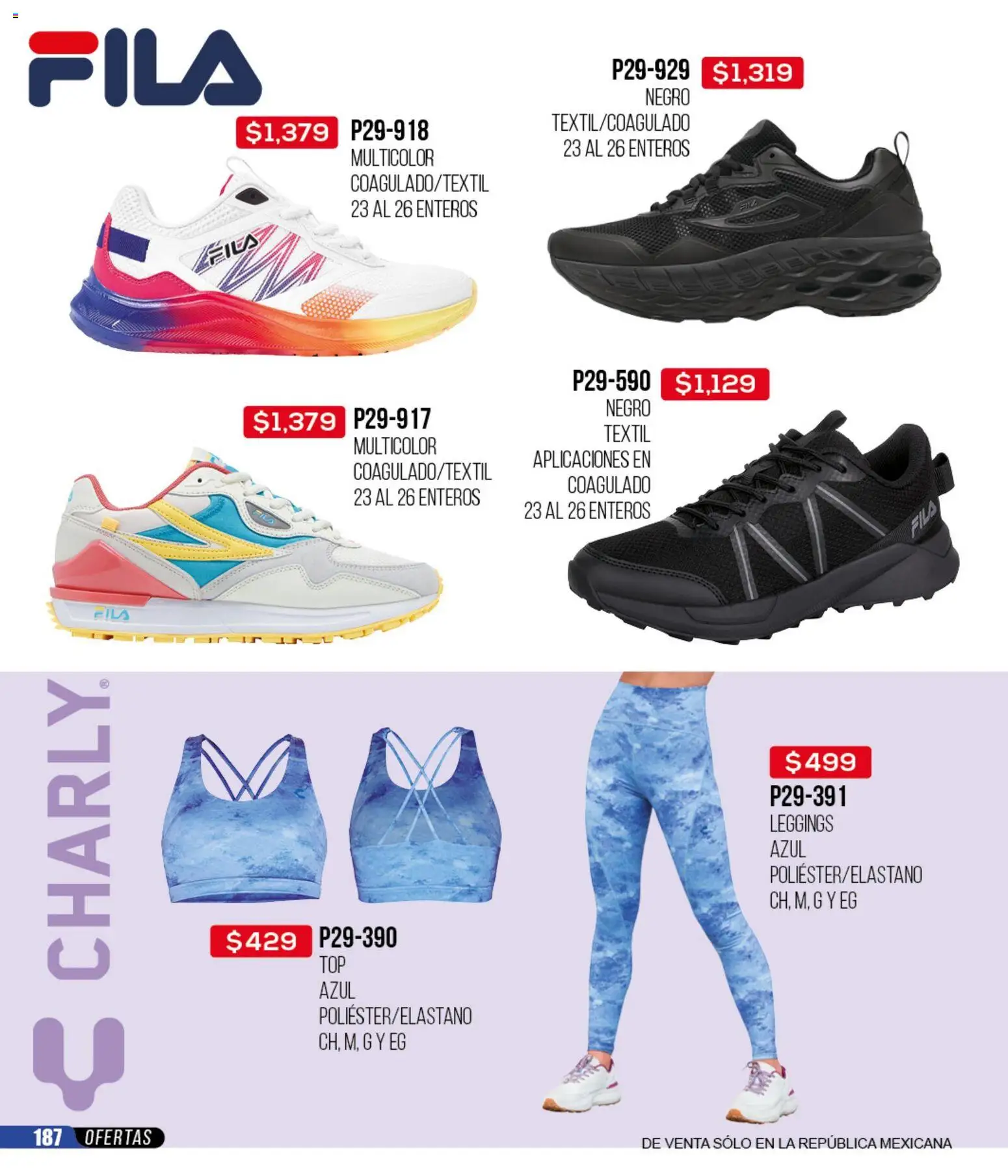 Nuevas ofertas de Cklass válidas en toda la República Mexicana desde el 12.01.2026. ¡Encuentra las mejores ofertas en Cklass catálogo Mega Ofertas Ropa! | Página: 351 | Productos: Leggings