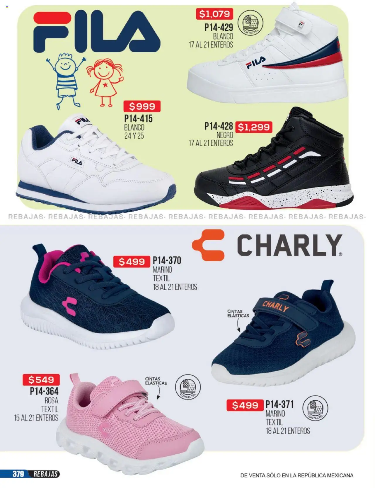 Nuevas ofertas de Cklass válidas en toda la República Mexicana desde el 23.06.2025. ¡Encuentra las mejores ofertas en Cklass catálogo Rebajas Sobre Calzado! | Página: 380