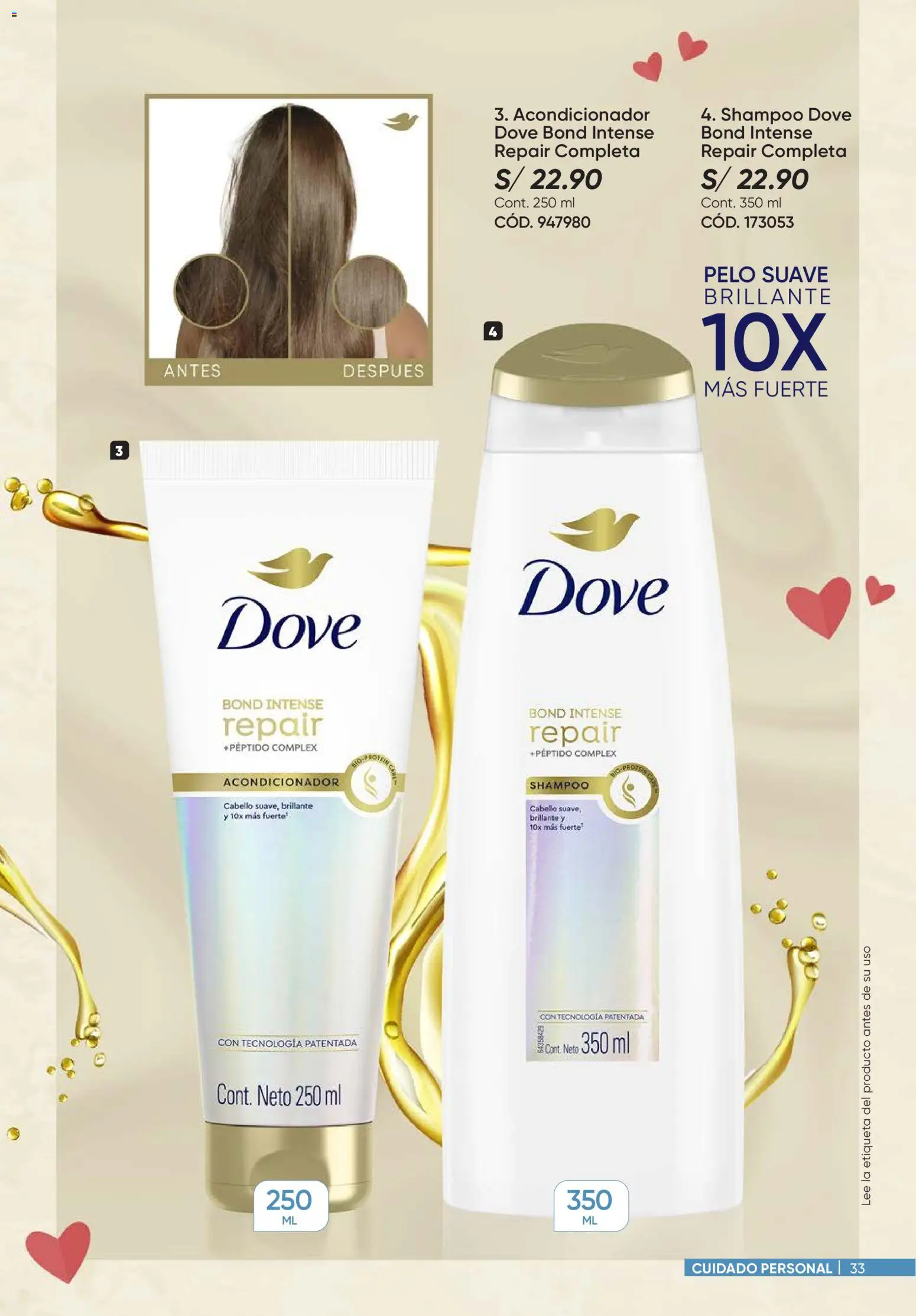 Catálogo Azzorti válido desde 07.01.2026 | Página: 33 | Productos: Shampoo, Acondicionador