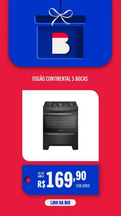 Casas Bahia promoções - Pré-Visualização do folheto da loja Casas Bahia, válido de 27.12.2025 | Página: 3 | Produtos: Fogão
