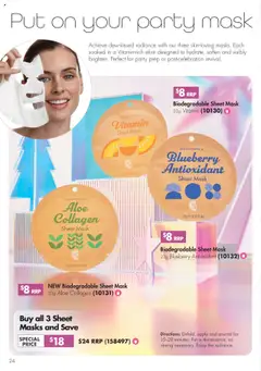 Preview of Nutrimetics Catalogue Holiday magic - valid from 12.10.2025 | Page: 28 | Products: Mask, Collagen, Vitamin