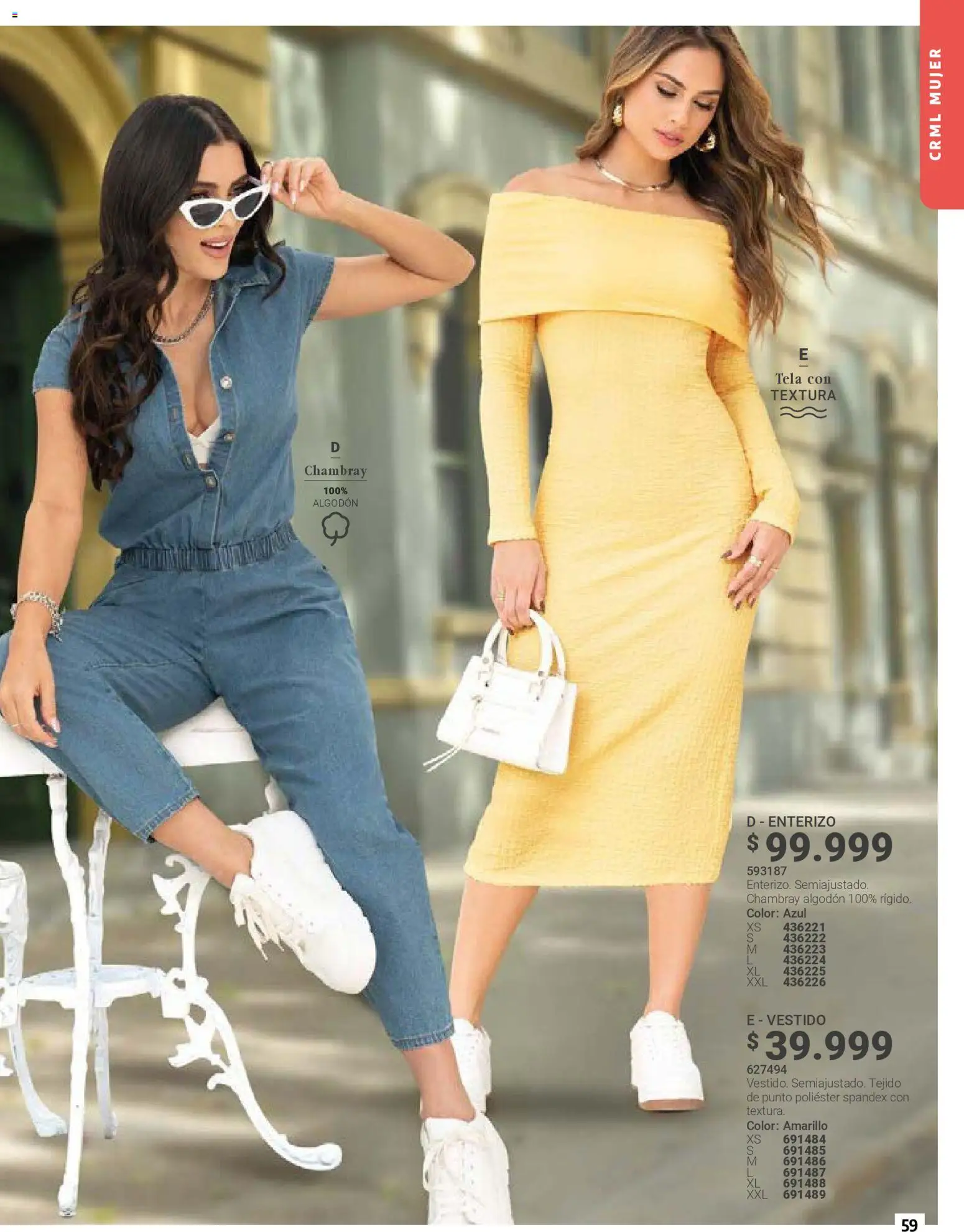 Carmel revista - valida desde el 01.02.2026 | Página: 59 | Productos: Algodón, Vestido, Enterizo