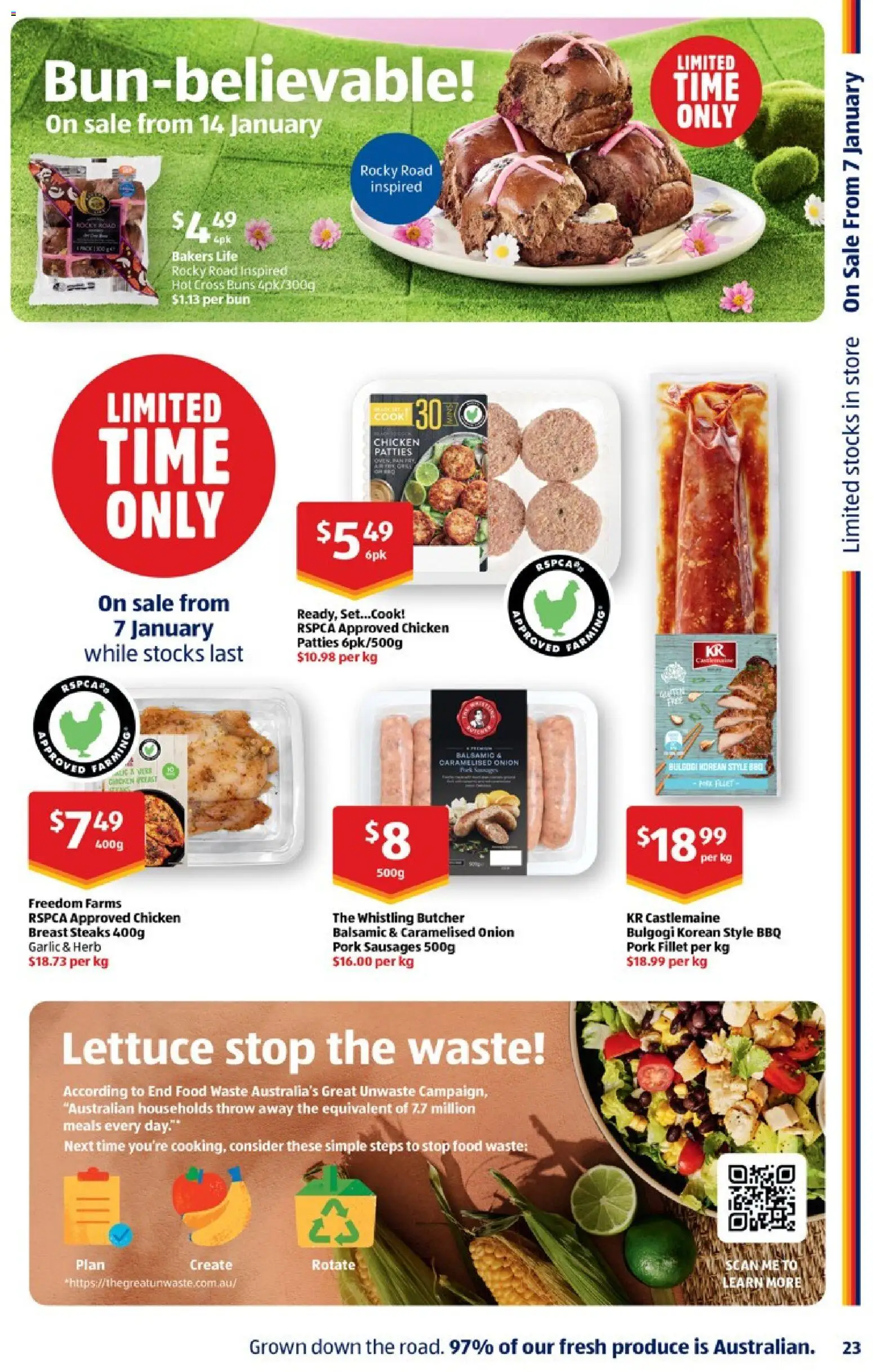 Aldi catalogue - valid from 14.01.2026 | Page: 23 | Products: Herb, Chicken, Pork, Garlic