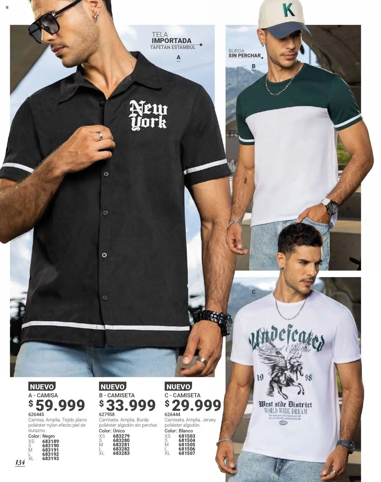 Carmel revista - valida desde el 08.09.2025 | Página: 136 | Productos: Algodón, Camiseta, Camisa