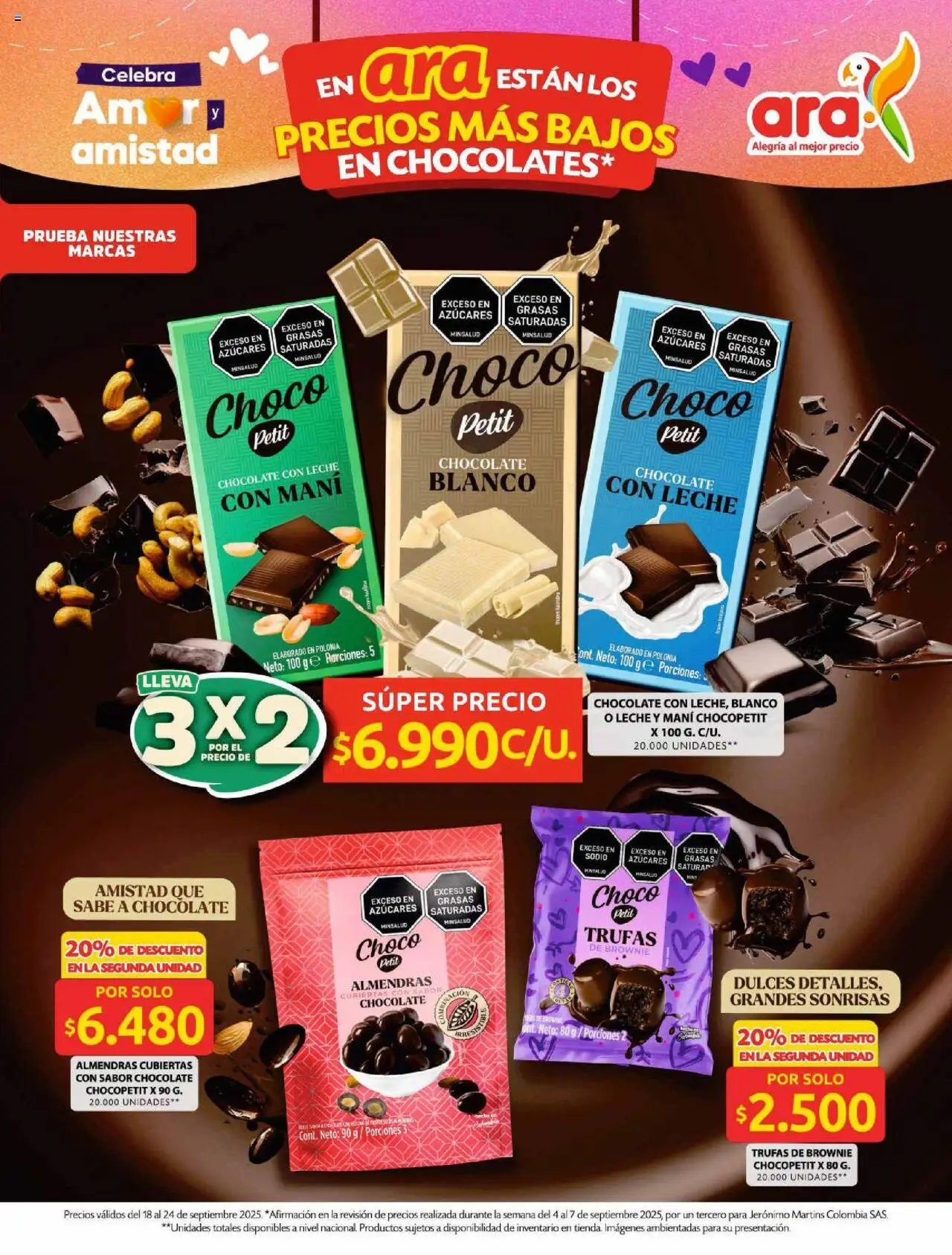Ara revista - valida desde el 18.09.2025 | Página: 7 | Productos: Almendras, Suspensor, Mani, Ruana