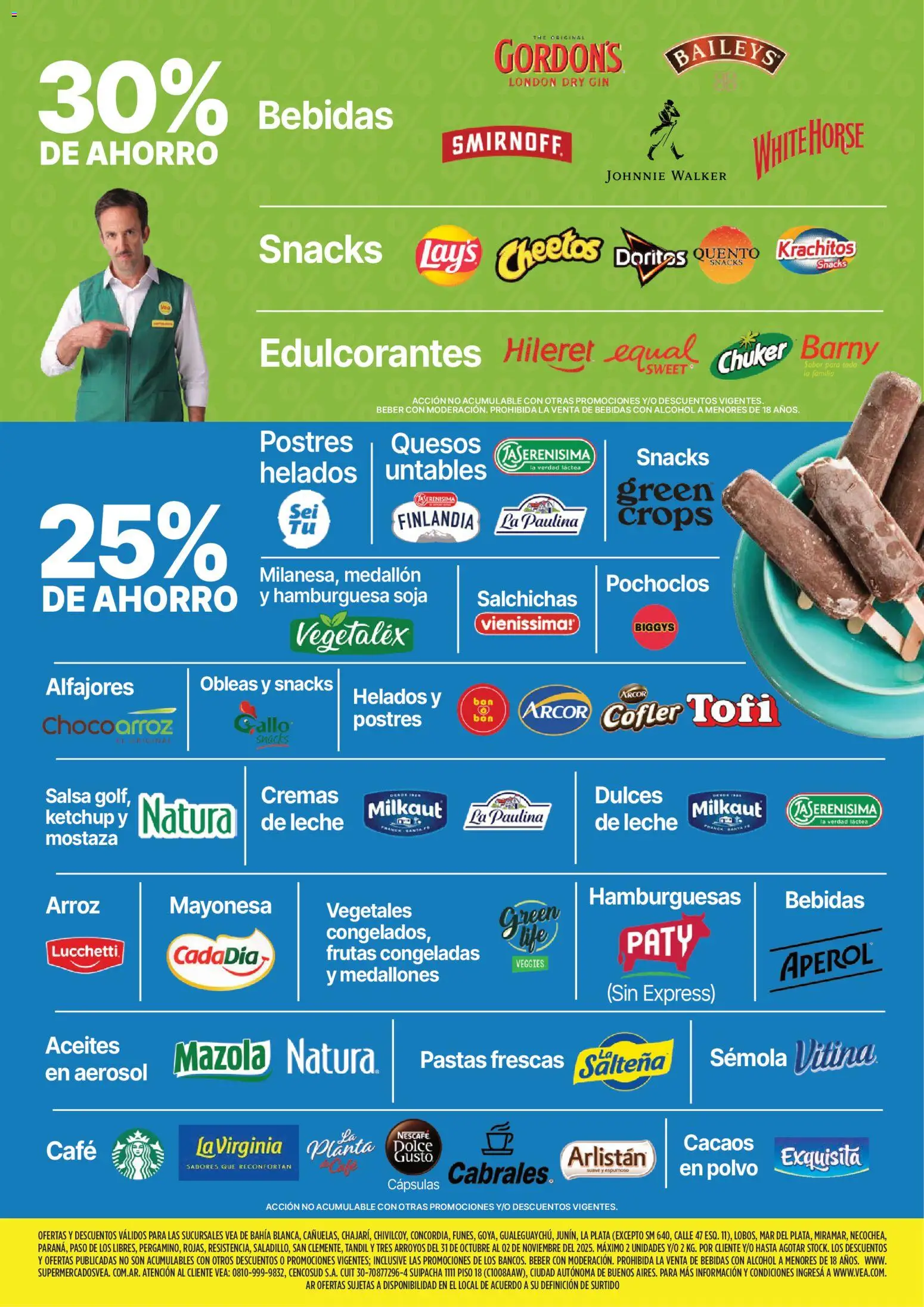 Vea - Oferta fin de semana │ válido desde el 31.10.2025 | Página: 6 | Productos: Polvo, Ketchup, Café, Planta