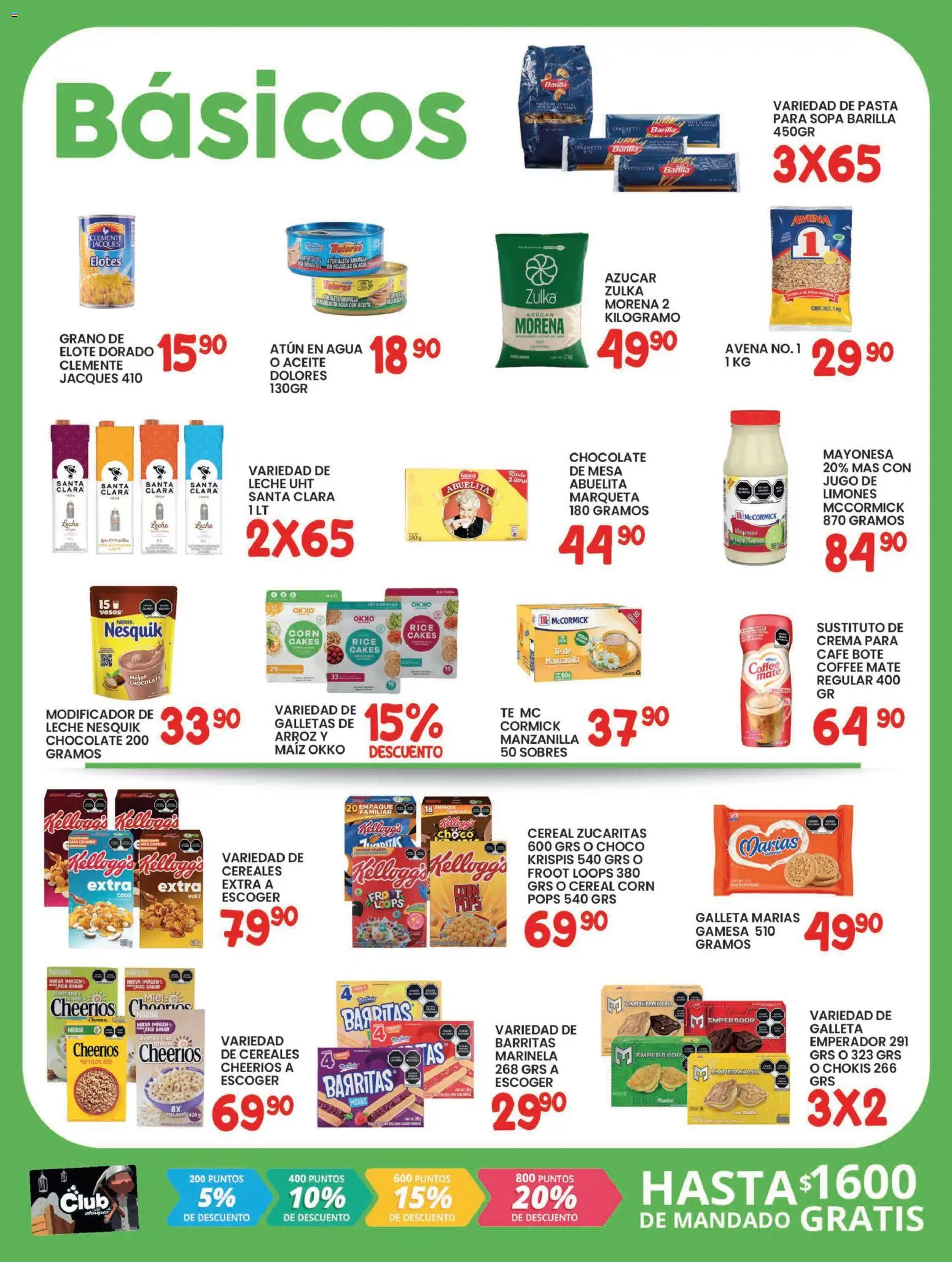 Nuevas ofertas de Alsuper válidas en toda la República Mexicana desde el 13.01.2026. ¡Encuentra las mejores ofertas en Alsuper folleto Zacatecas! | Página: 2 | Productos: Mayonesa, Atún, Crema, Jugo