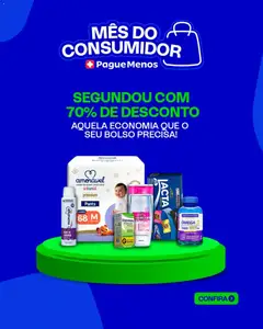 Pague Menos - Catálogo atual - Pré-Visualização do folheto da loja Pague Menos, válido de 23.03.2026