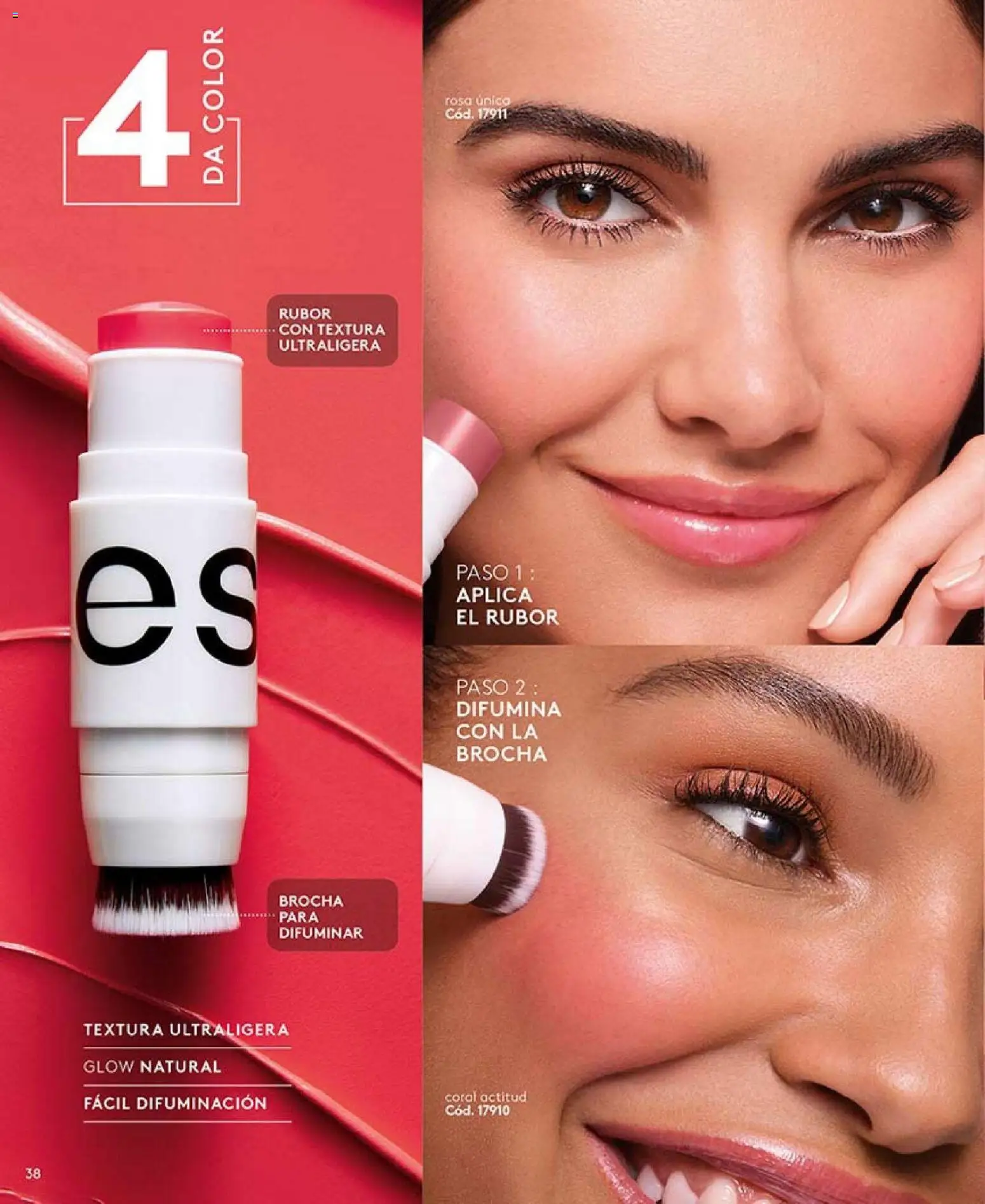 Catálogo Ésika Campaña 4 │ válido desde el 15.02.2026 | Página: 38 | Productos: Rubor