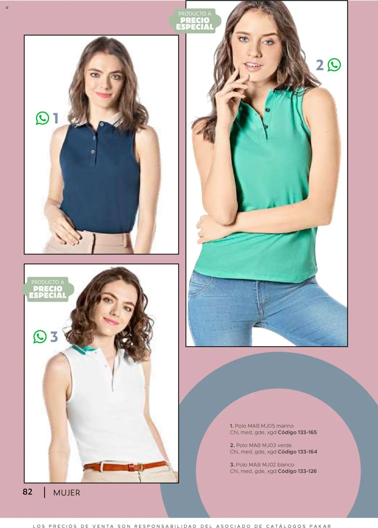Nuevas ofertas de SC Pakar válidas en toda la República Mexicana desde el 24.07.2025. ¡Encuentra las mejores ofertas en SC Pakar Catálogo Ropa y Accesorios! | Página: 82
