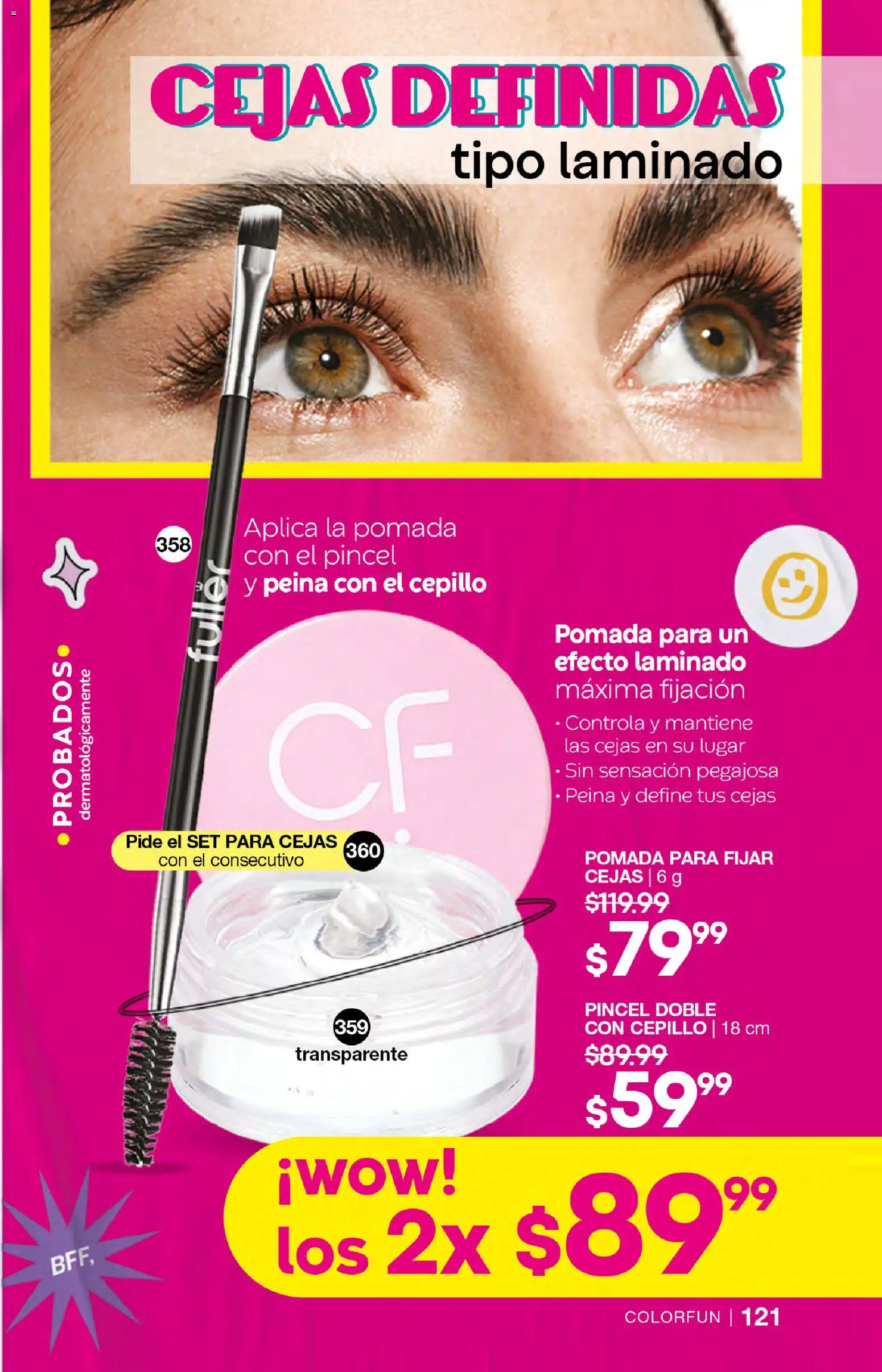 Nuevas ofertas de Fuller válidas en toda la República Mexicana desde el 18.03.2026. ¡Encuentra las mejores ofertas en Fuller campaña 25 2026! | Página: 121 | Productos: Pincel, Cepillo, Pomada