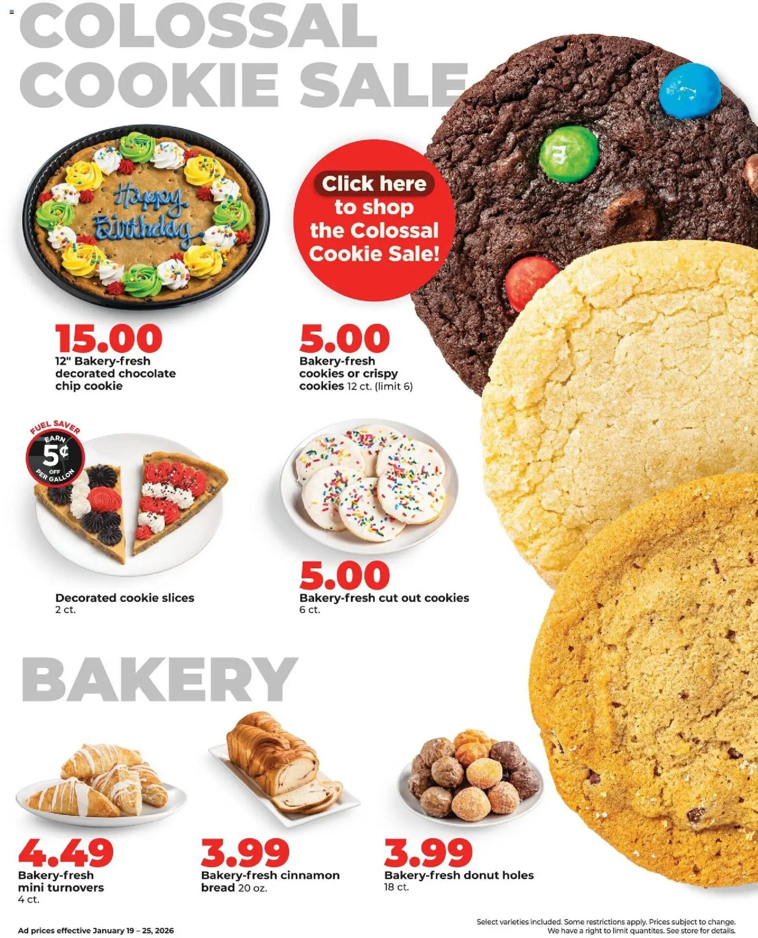 HyVee Weekly Ad - valid from 19.01.2026 | Page: 16 | Products: Bakery, Bread, Chocolate, Cookies