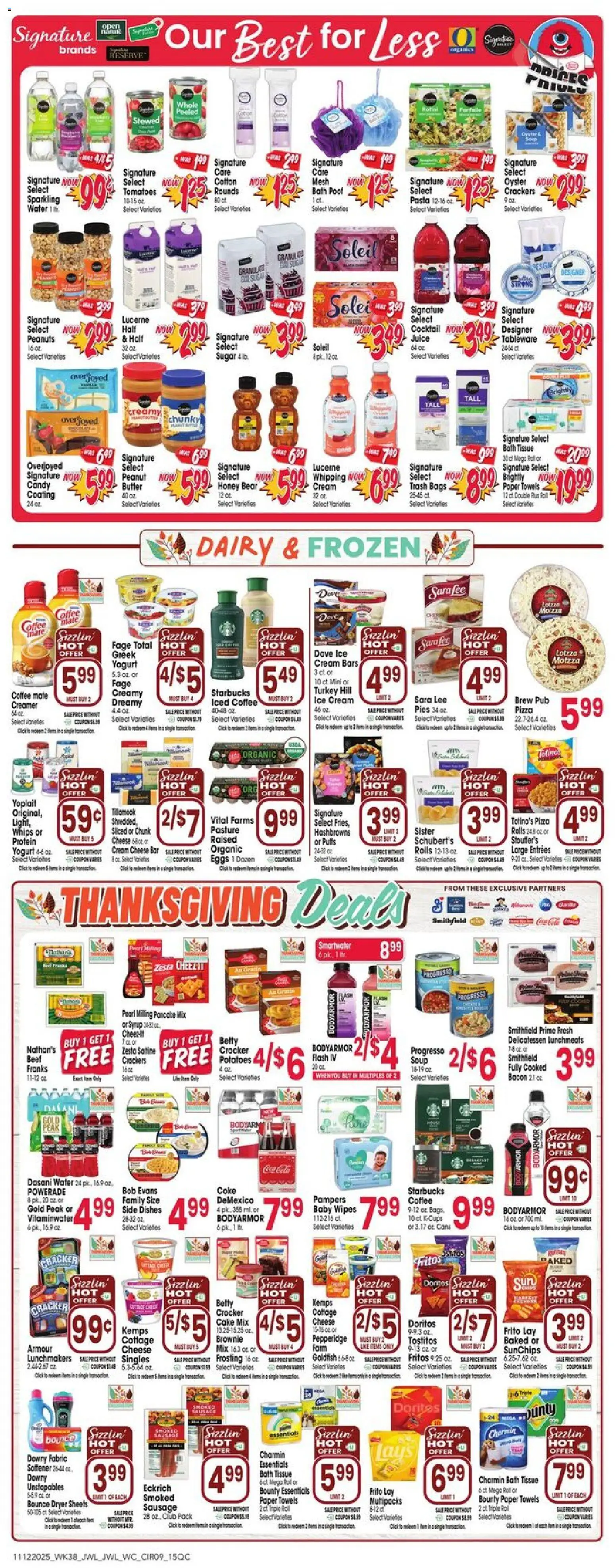 Jewel Osco Weekly Ad - IL - valid from 12.11.2025 | Page: 9 | Products: Bath, Pizza, Tomatoes, Potatoes