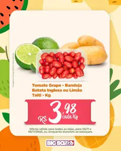 Big Box - Ofertas Sacolão - Pré-Visualização do folheto da loja Big Box, válido de 05.11.2025