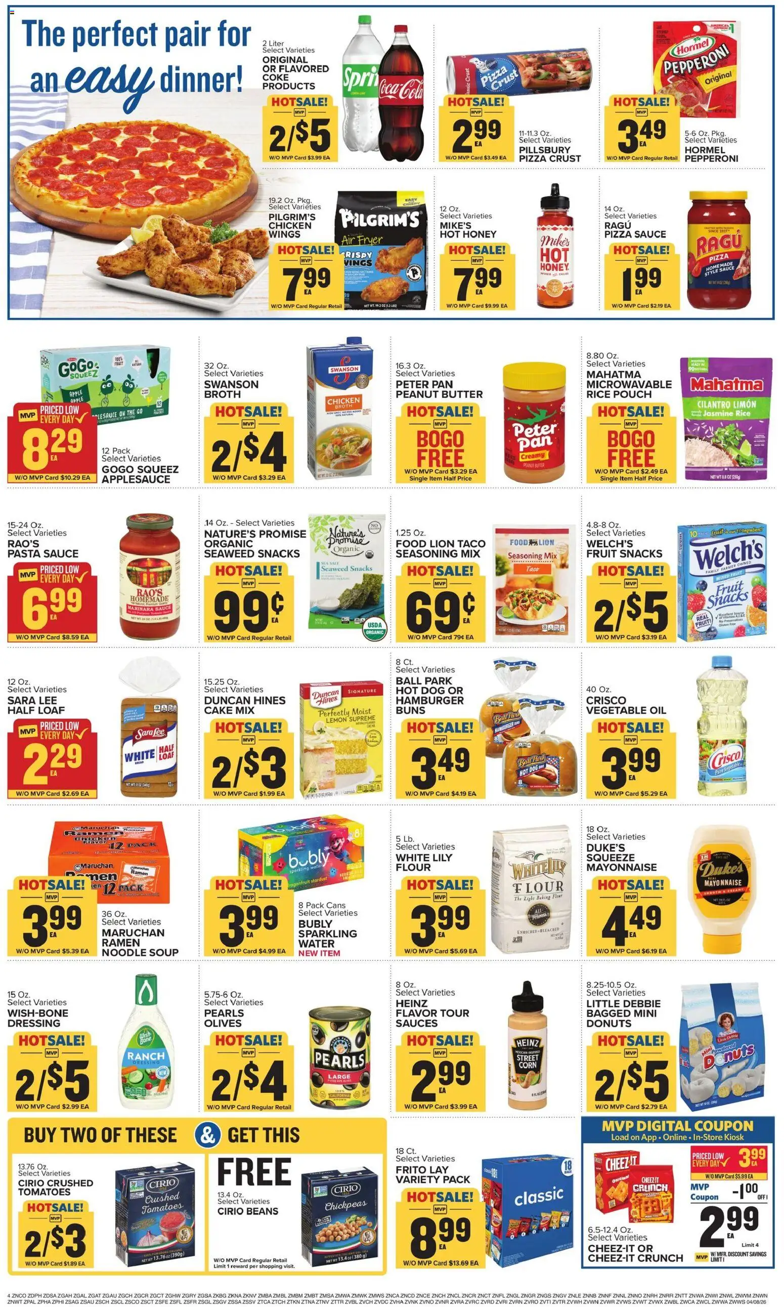 Food Lion Weekly Ad - valid from 08.04.2026 | Page: 5 | Products: Corn, Pan, Rice, Lemon