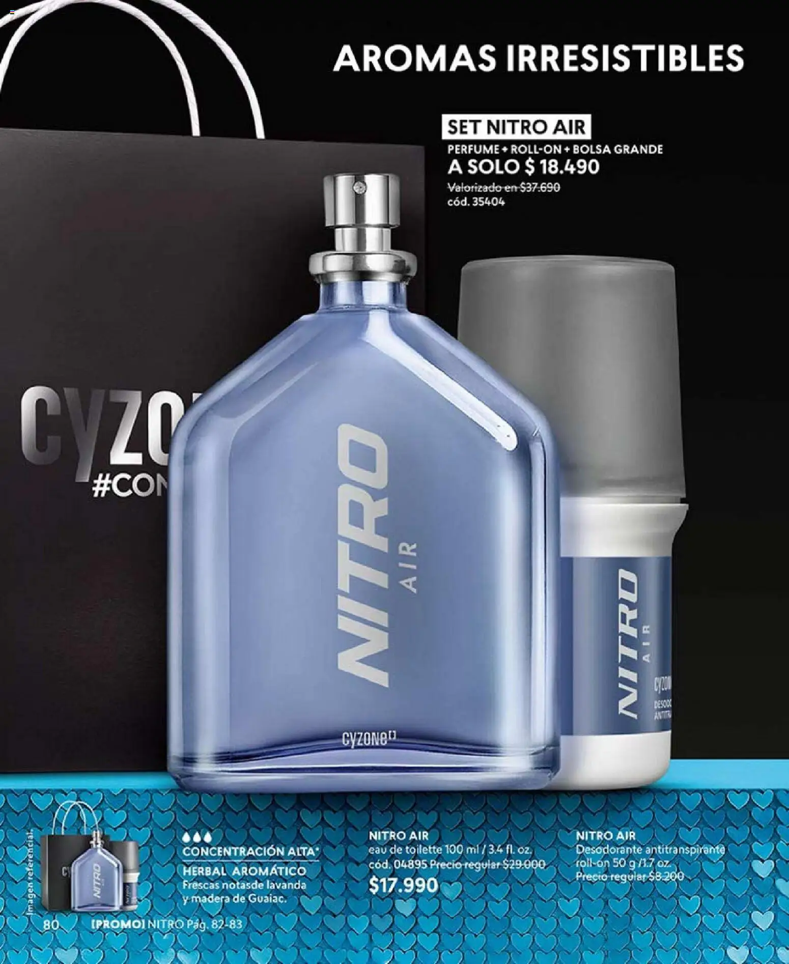 Catálogo CyZone Campaña 3 │ válido desde el 01.02.2026 | Página: 92 | Productos: Bolsa, Perfume, Eau de toilette, Antitranspirante