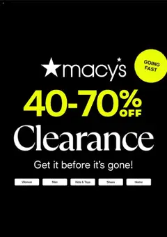Preview of Macy's weekly ads valid from 05.07.2025