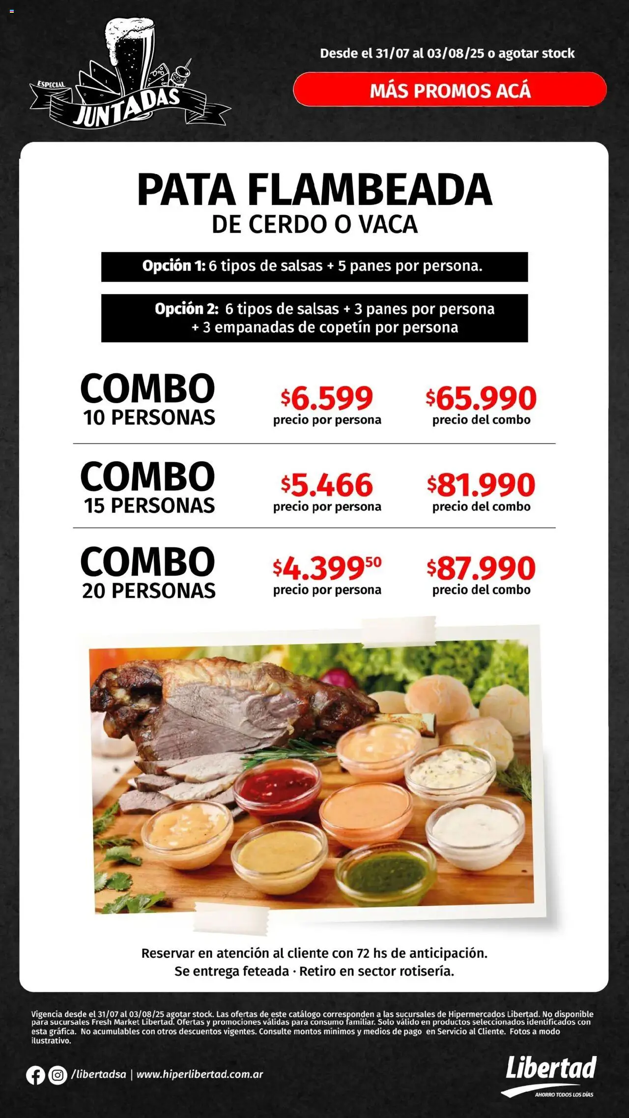 Hipermercado Libertad - Juntadas │ válido desde el 31.07.2025 | Página: 4 | Productos: Cerdo