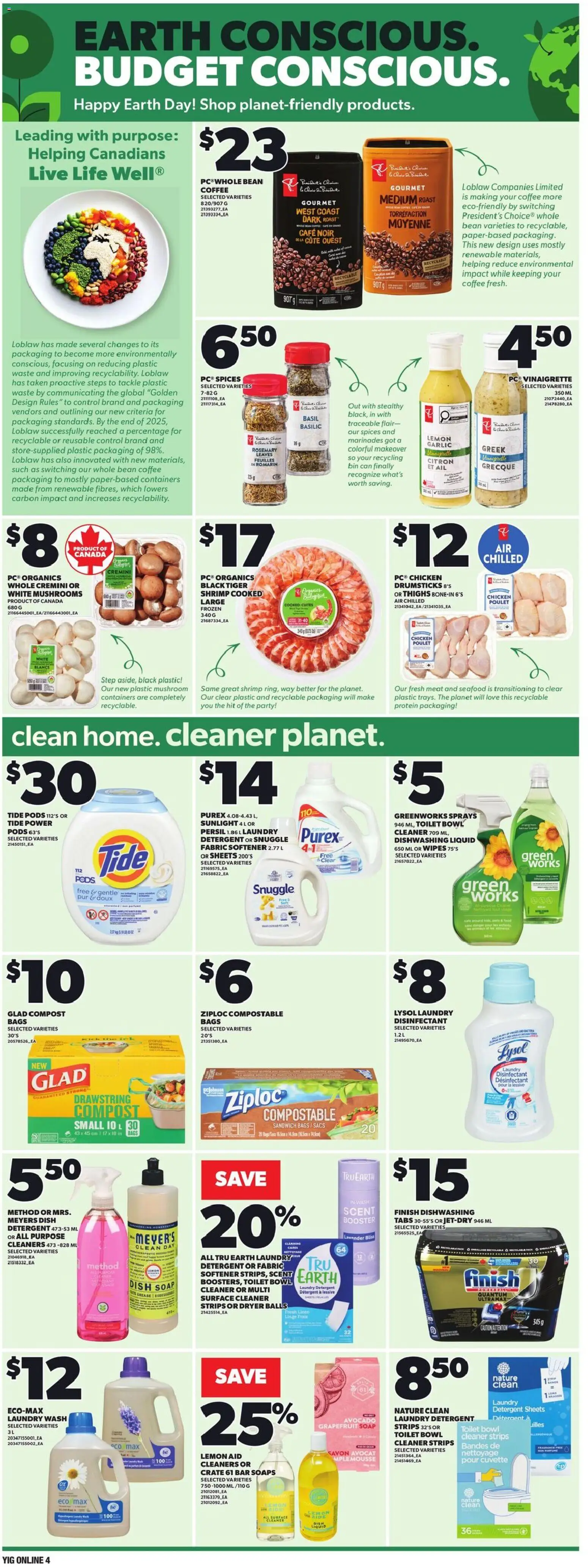 Independent Grocer flyer valid from 16.04.2026 | Page: 13 | Products: Soap, Fabric softener, Detergent, Chicken