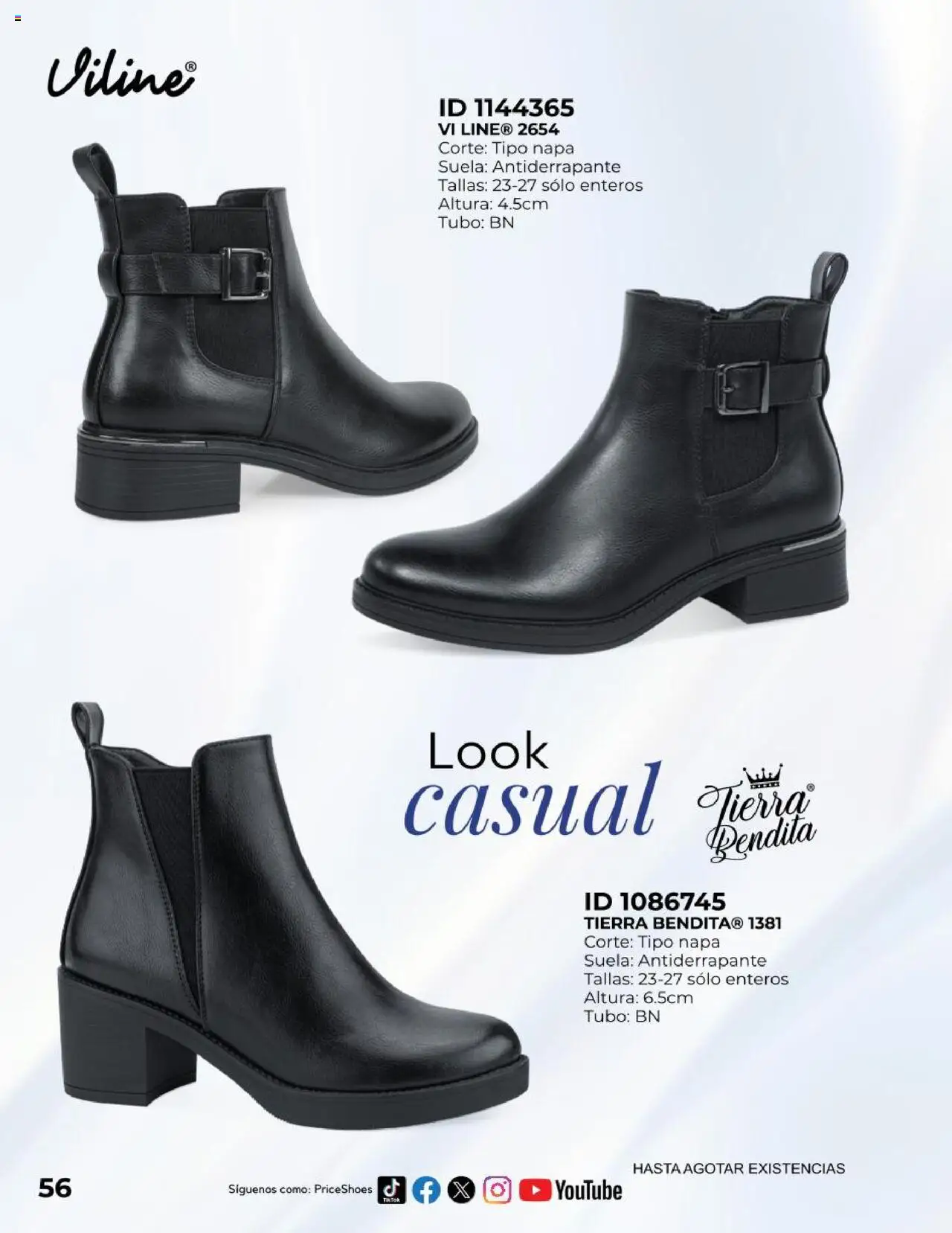 Nuevas ofertas de Price Shoes válidas en toda la República Mexicana desde el 19.10.2025. ¡Encuentra las mejores ofertas en Price Shoes catálogo Exclusivos 2025! | Página: 56