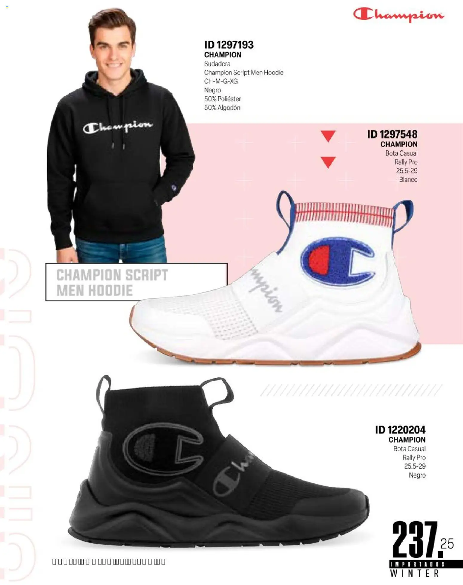 Nuevas ofertas de Price Shoes válidas en toda la República Mexicana desde el 11.11.2025. ¡Encuentra las mejores ofertas en Price Shoes catálogo Importados Winter 2025  ! | Página: 237 | Productos: Algodón, Sudadera