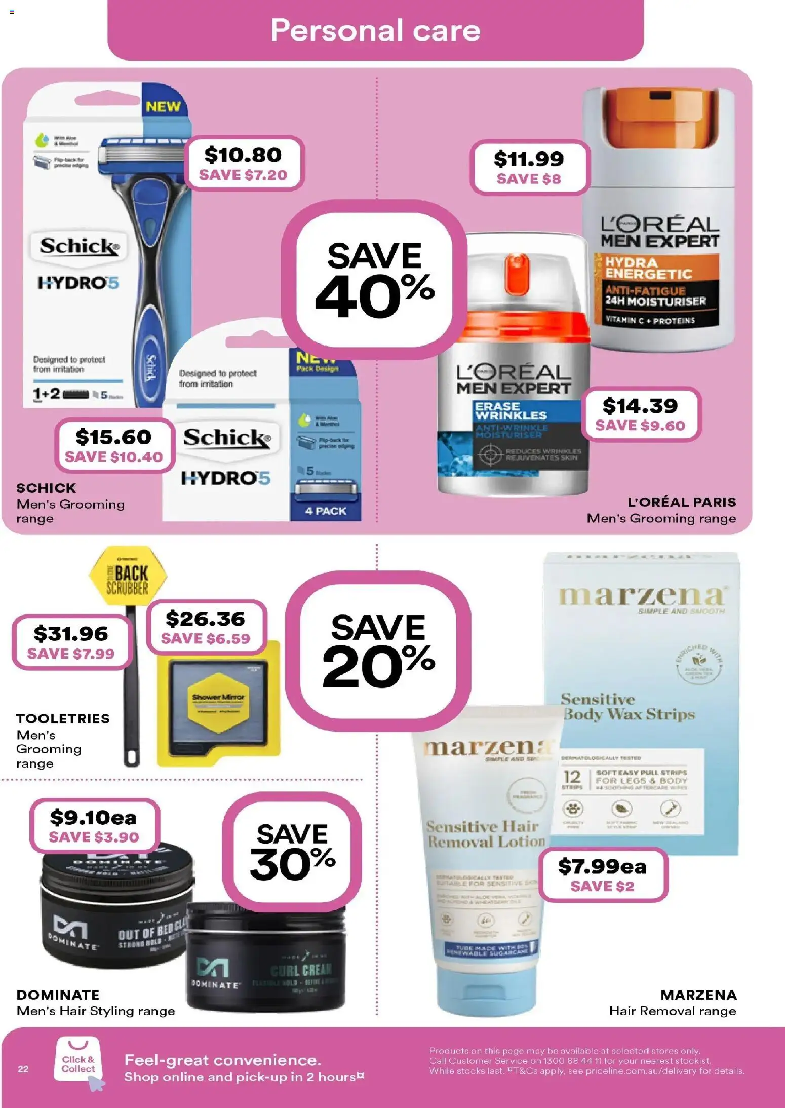 Priceline Pharmacy catalogue - valid from 19.02.2026 | Page: 22 | Products: Shower, Moisturiser, Vitamin, Bed