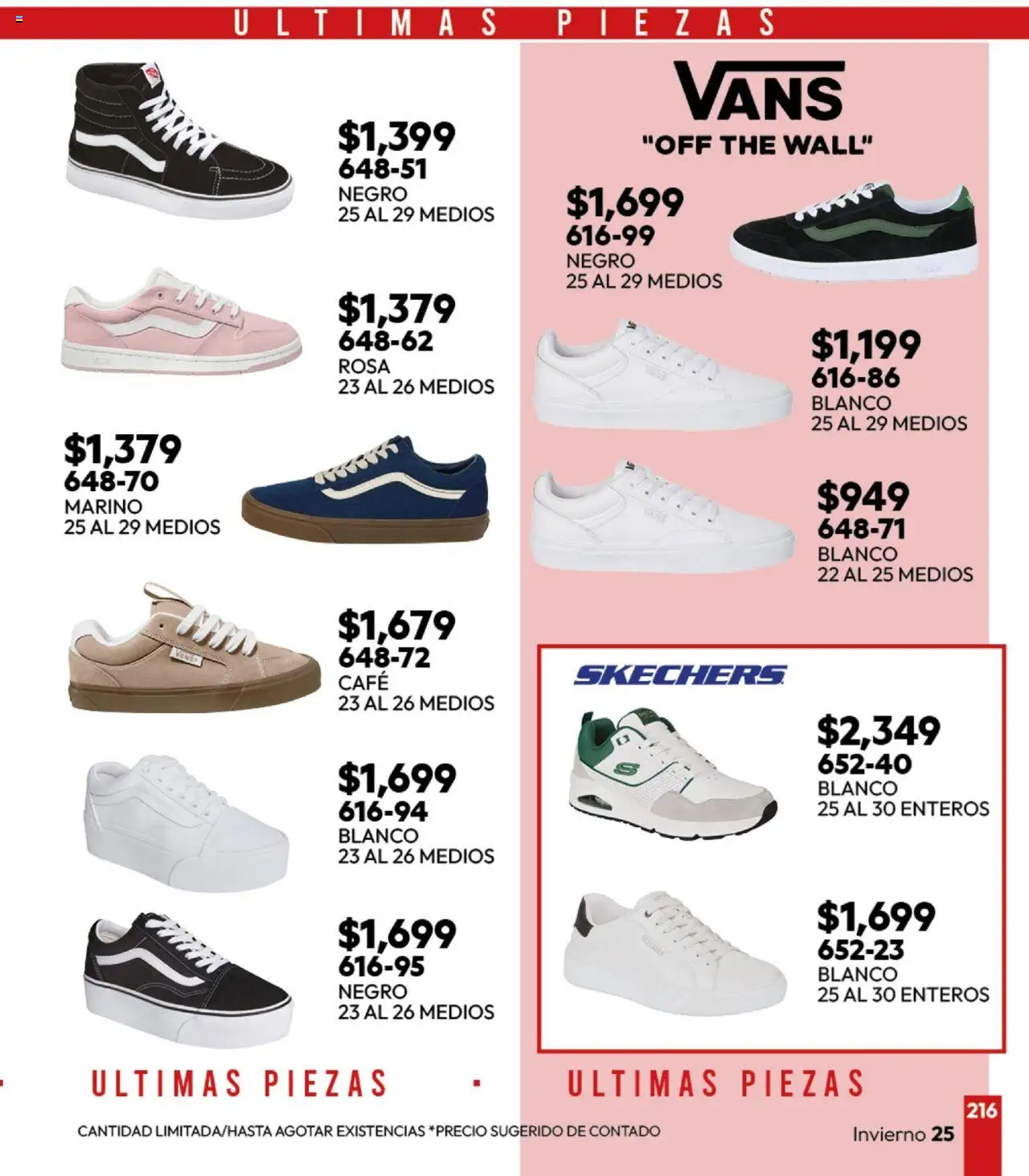 Nuevas ofertas de Cklass válidas en toda la República Mexicana desde el 16.09.2025. ¡Encuentra las mejores ofertas en Cklass - Catálogo Invierno Sportbrands! | Página: 233 | Productos: Café