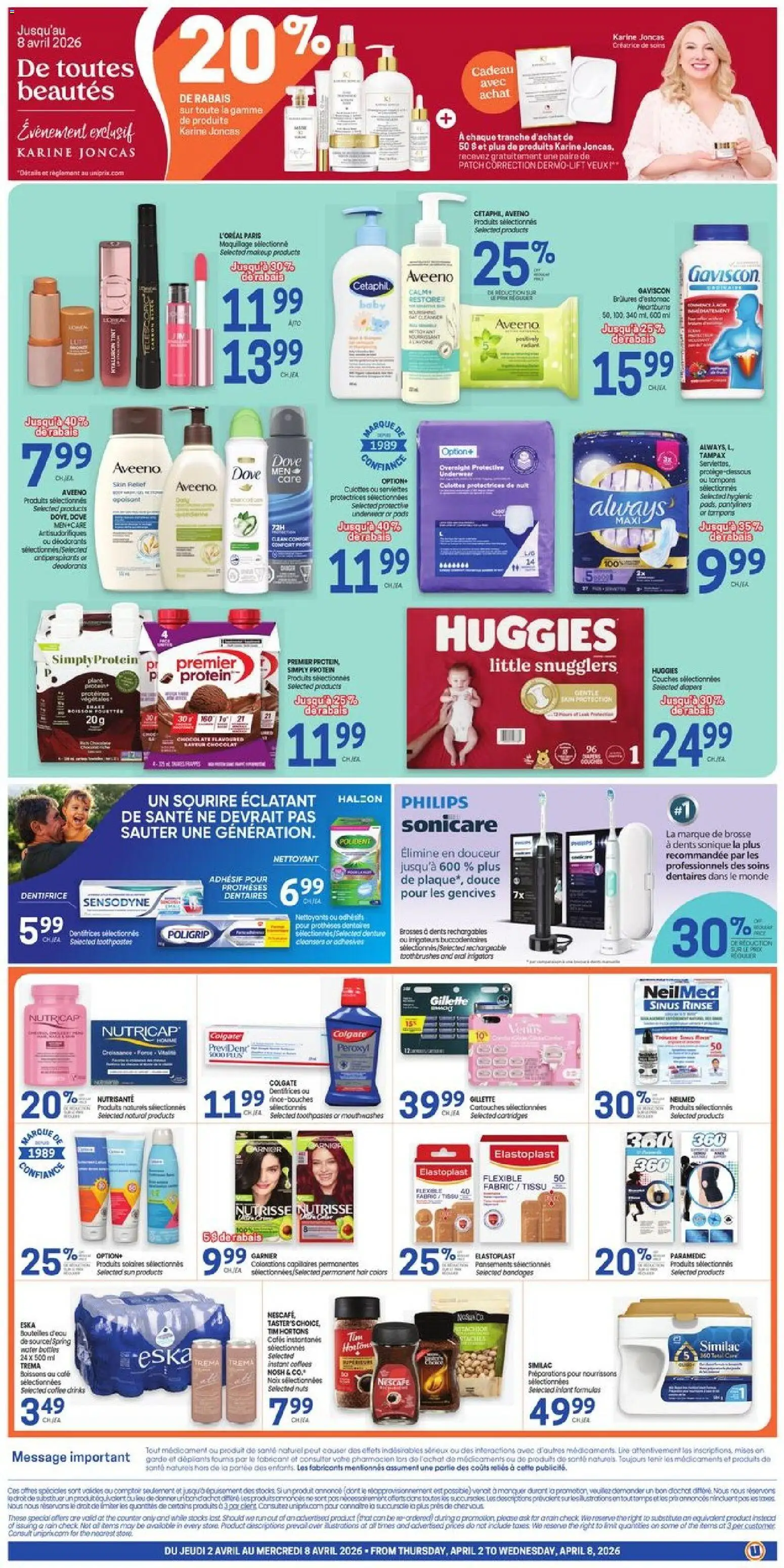 Uniprix flyer valid from 02.04.2026 | Page: 2