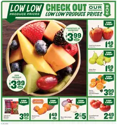 Preview of Lowes Foods weekly ads valid from 18.03.2026 | Page: 2 | Products: Kale, Oranges, Salad, Bag