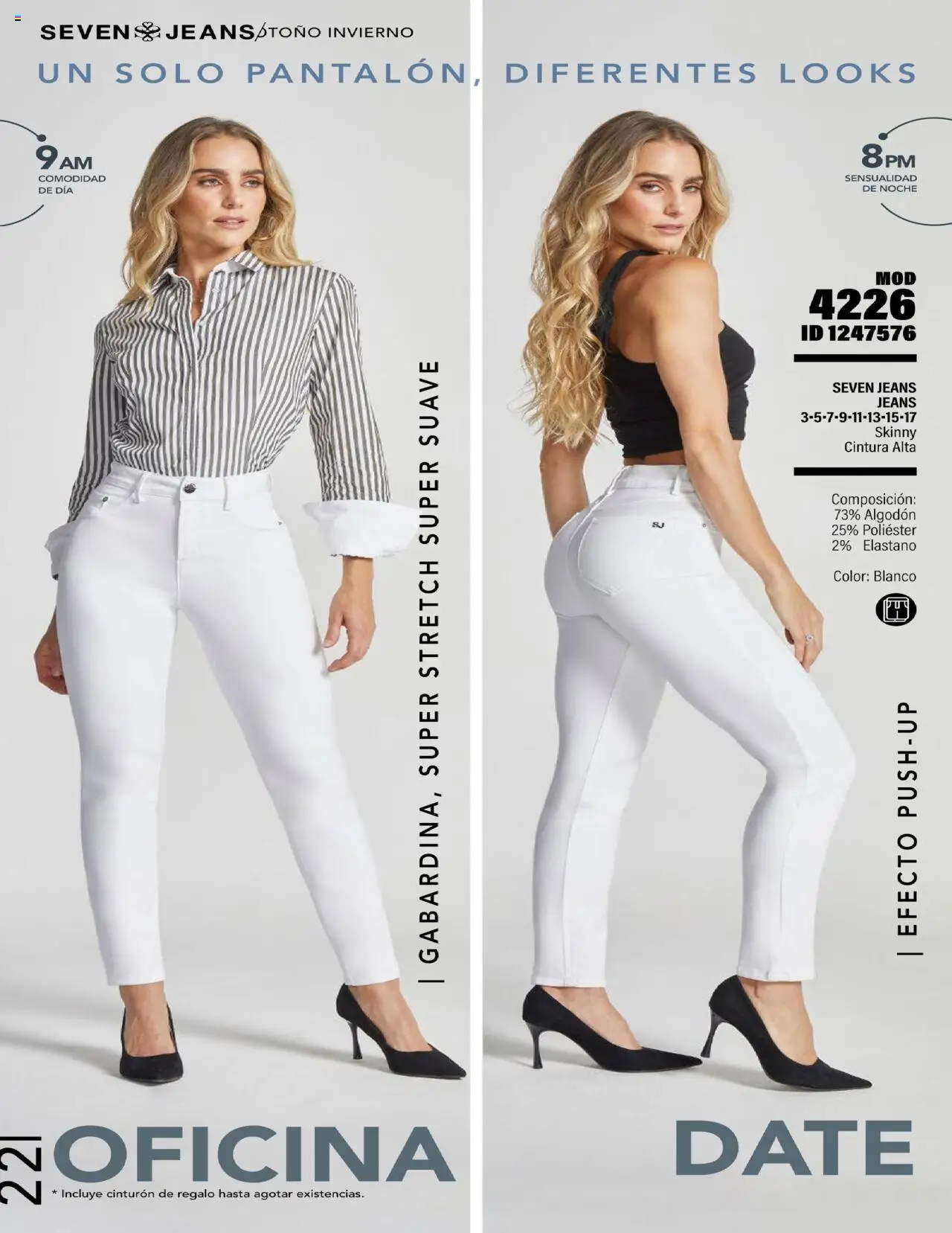 Nuevas ofertas de Price Shoes válidas en toda la República Mexicana desde el 23.07.2025. ¡Encuentra las mejores ofertas en Price Shoes - Catálogo Seven Jeans! | Página: 22 | Productos: Cinturón, Algodón