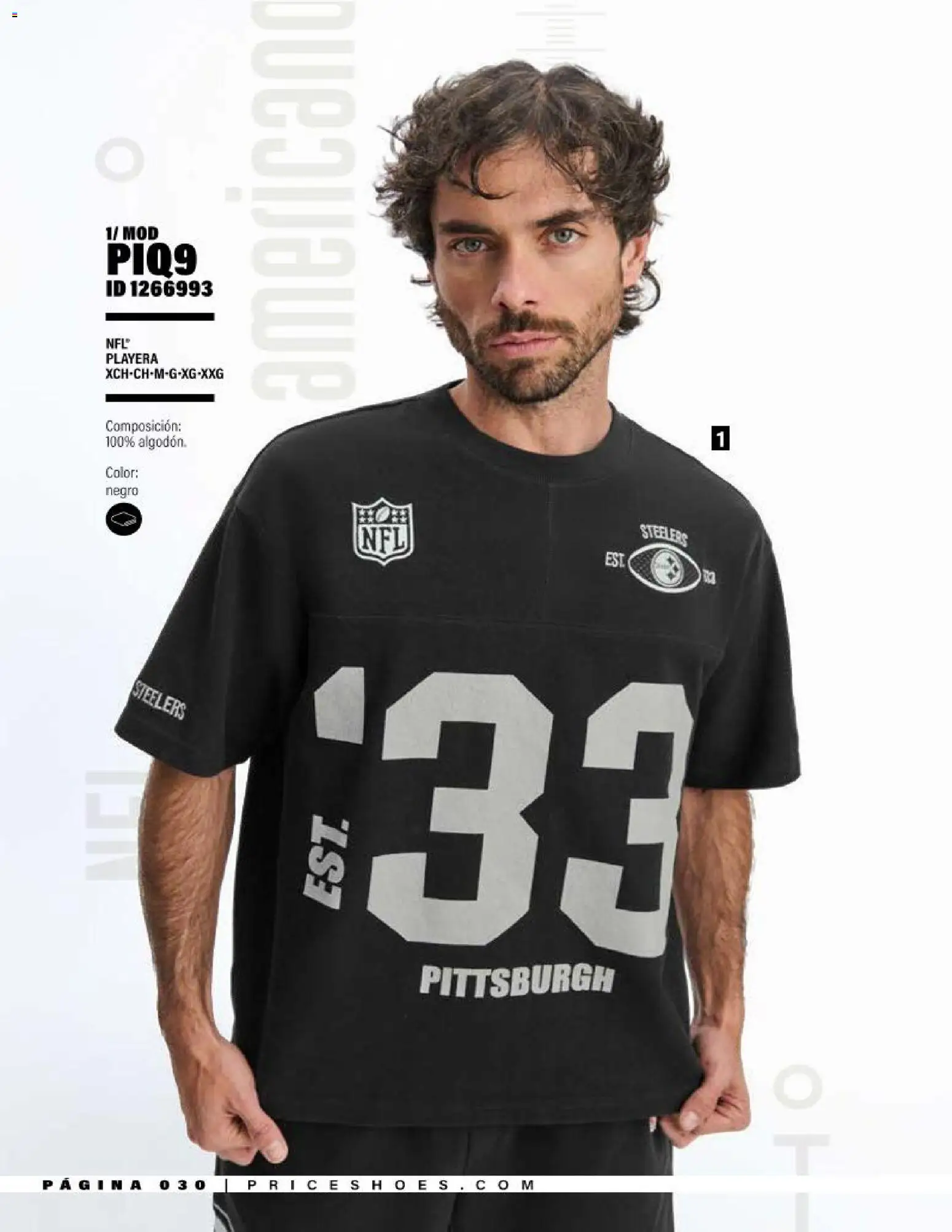 Nuevas ofertas de Price Shoes válidas en toda la República Mexicana desde el 20.03.2026. ¡Encuentra las mejores ofertas en Price Shoes catálogo NFL! | Página: 30 | Productos: Playera