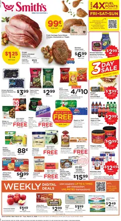 Preview of Smith's weekly ads valid from 25.03.2026