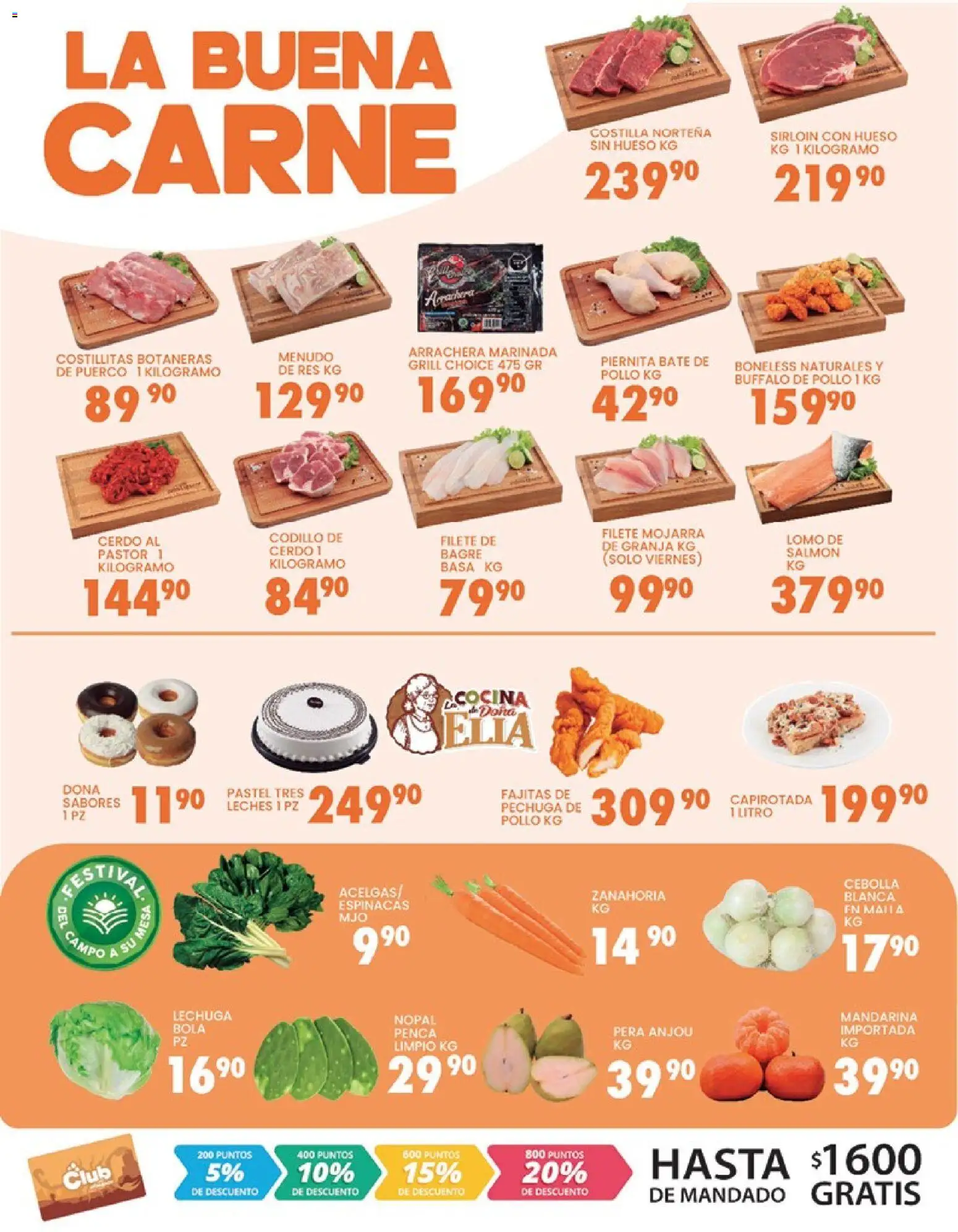 Nuevas ofertas de Alsuper válidas en toda la República Mexicana desde el 06.03.2026. ¡Encuentra las mejores ofertas en Alsuper folleto Durango! | Página: 2 | Productos: Pollo, Cerdo, Res, Zanahoria