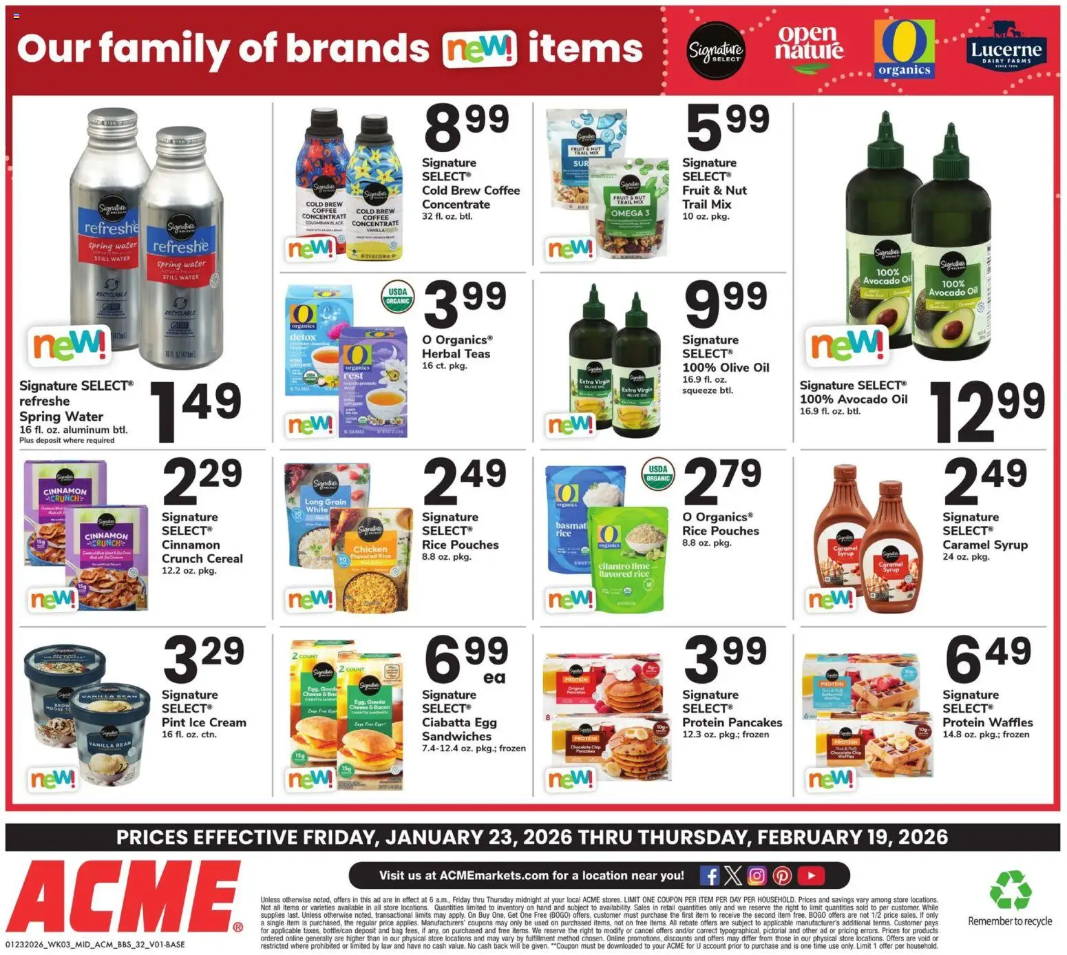 Acme Big Book of Savings - valid from 23.01.2026 | Page: 32 | Products: Coffee, Chocolate, Rice, Cream