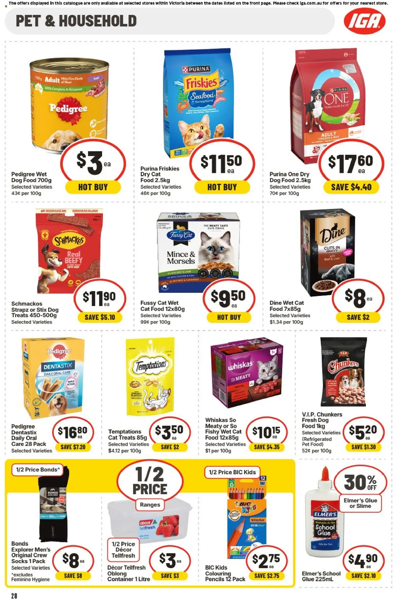 IGA catalogue - valid from 24.12.2025 | Page: 31 | Products: Decor, Chicken, Dog food, Game