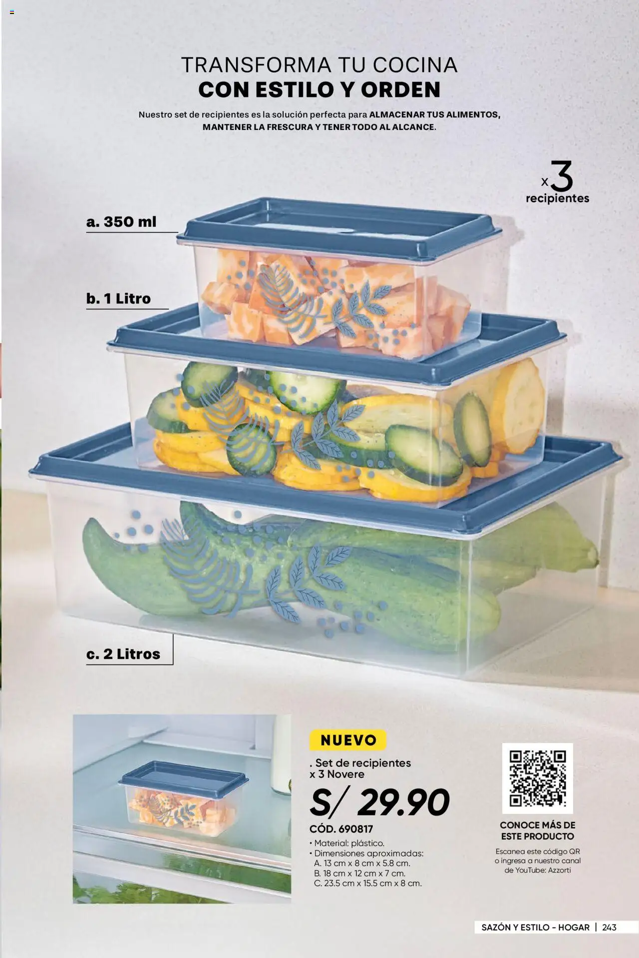 Catálogo Azzorti válido desde 18.08.2025 | Página: 247 | Productos: Cocina