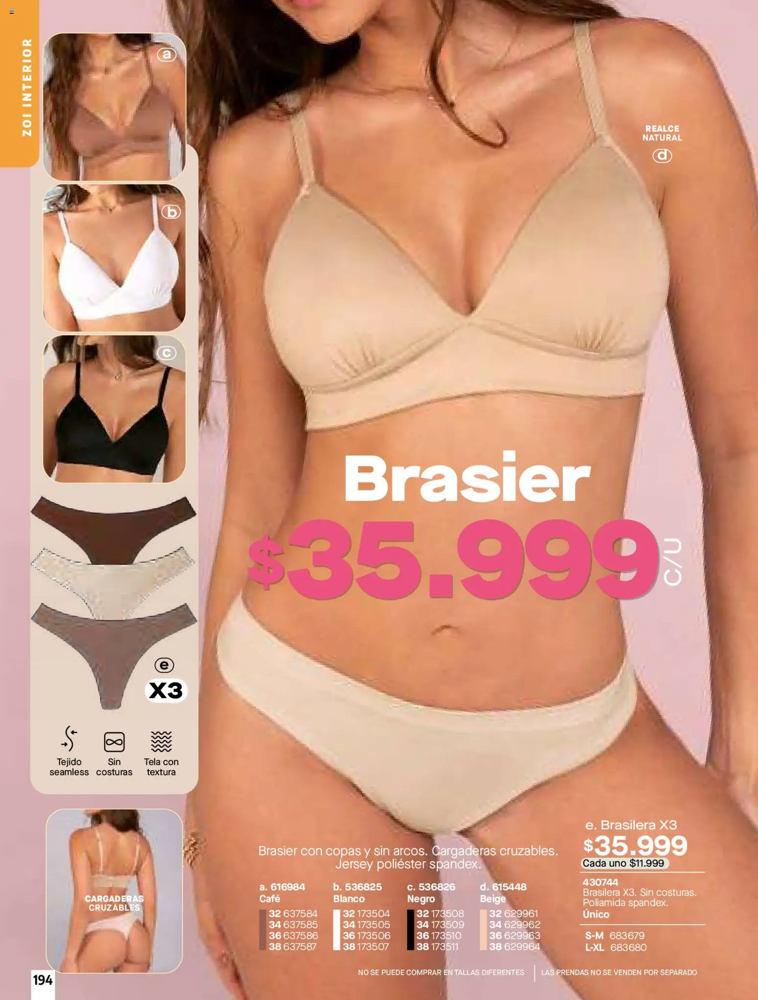 Pacifika revista - valida desde el 01.04.2026 | Página: 194 | Productos: Brasier, Café