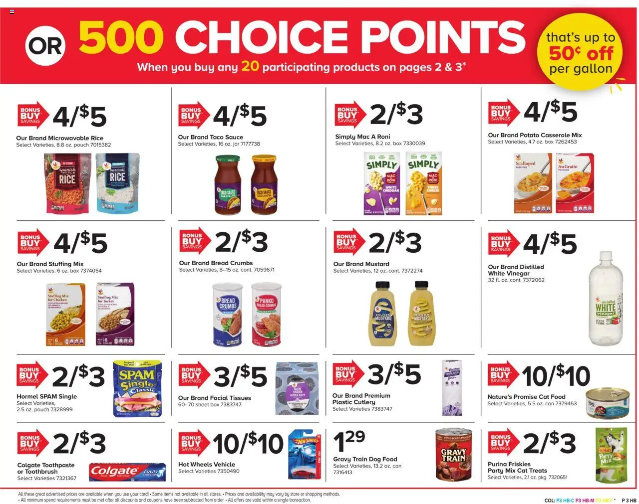 Giant Weekly Ad - valid from 12.09.2025 | Page: 3 | Products: Cheese, Bread, Toothpaste, Toothbrush