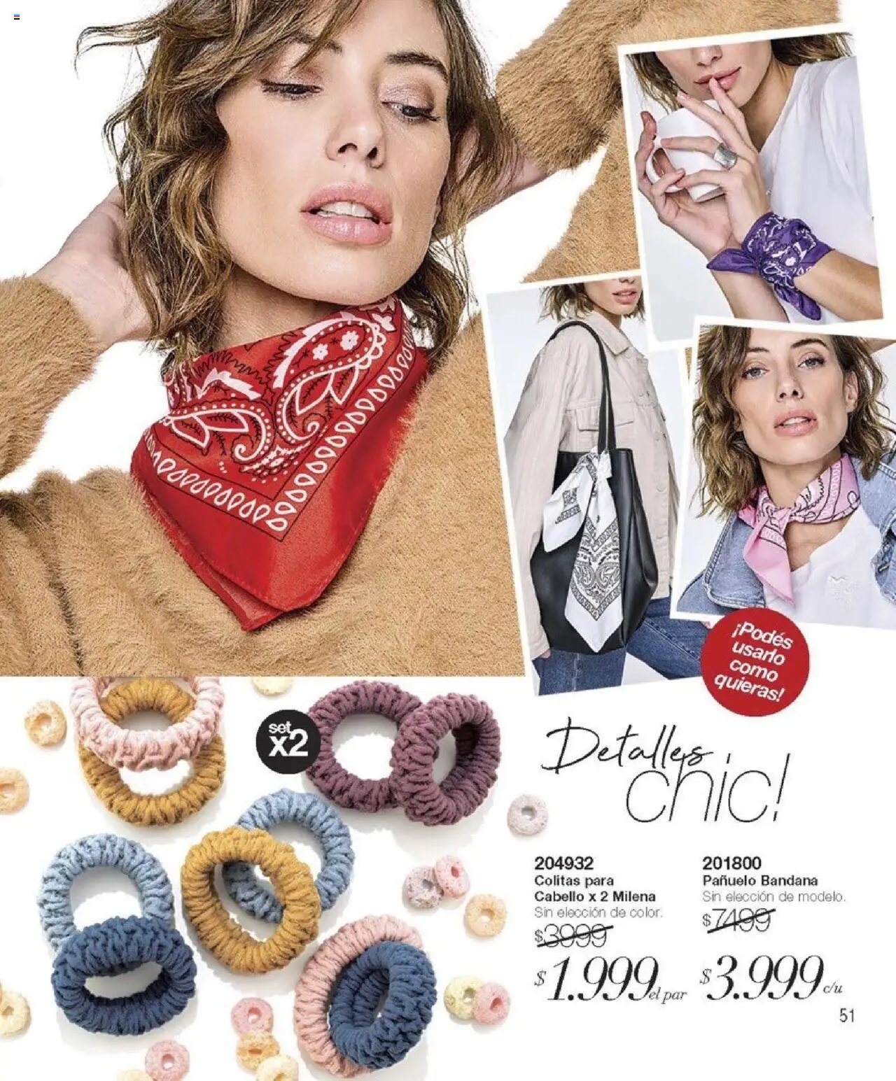 Violetta catálogo │ válido desde el 19.09.2025 | Página: 51 | Productos: Pañuelo, Bandana