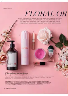 Preview of Coles Spring 2025 - valid from 07.10.2025 | Page: 34 | Products: Shower, Floral, Cherries, Hand sanitiser