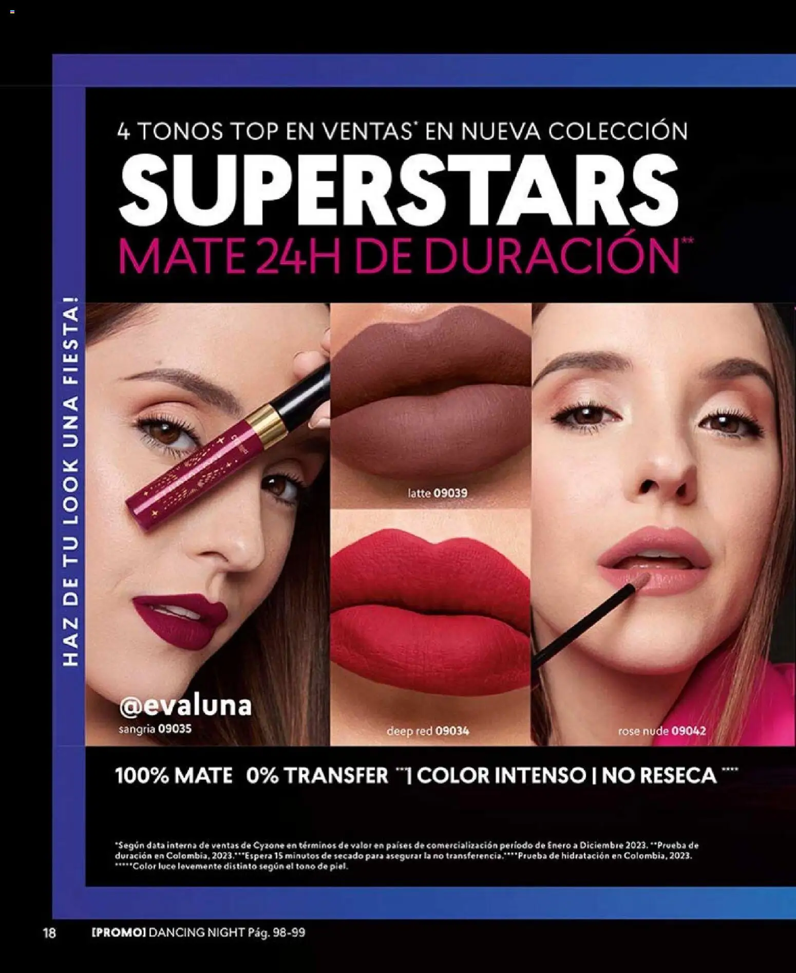 Catálogo CyZone Campaña 4 │ válido desde el 15.02.2026 | Página: 18 | Productos: Top, Mate