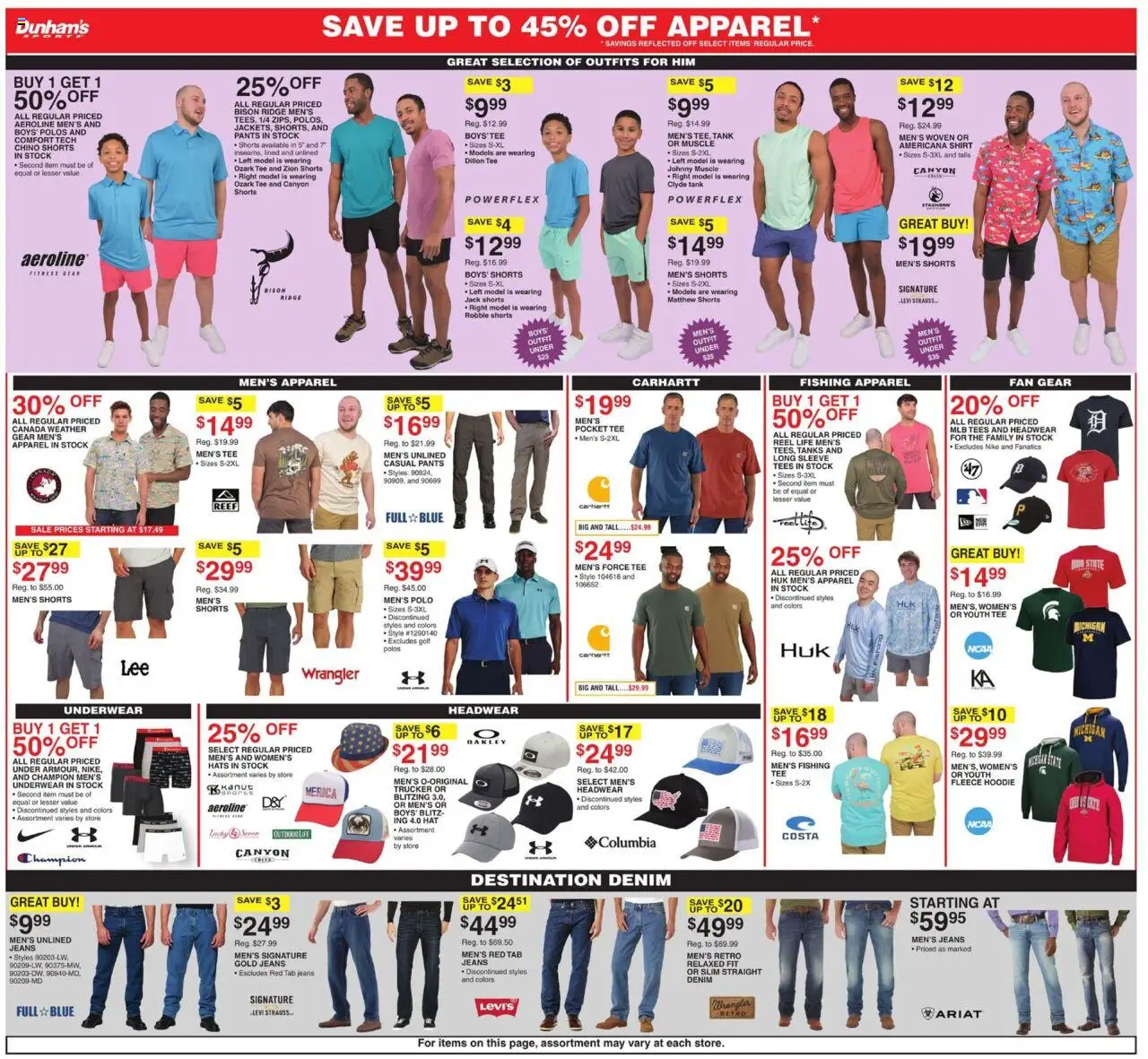 Dunham's Sports Weekly Ad - valid from 05.07.2025 | Page: 2 | Products: Shirt, Hoodie, Pants, Fan