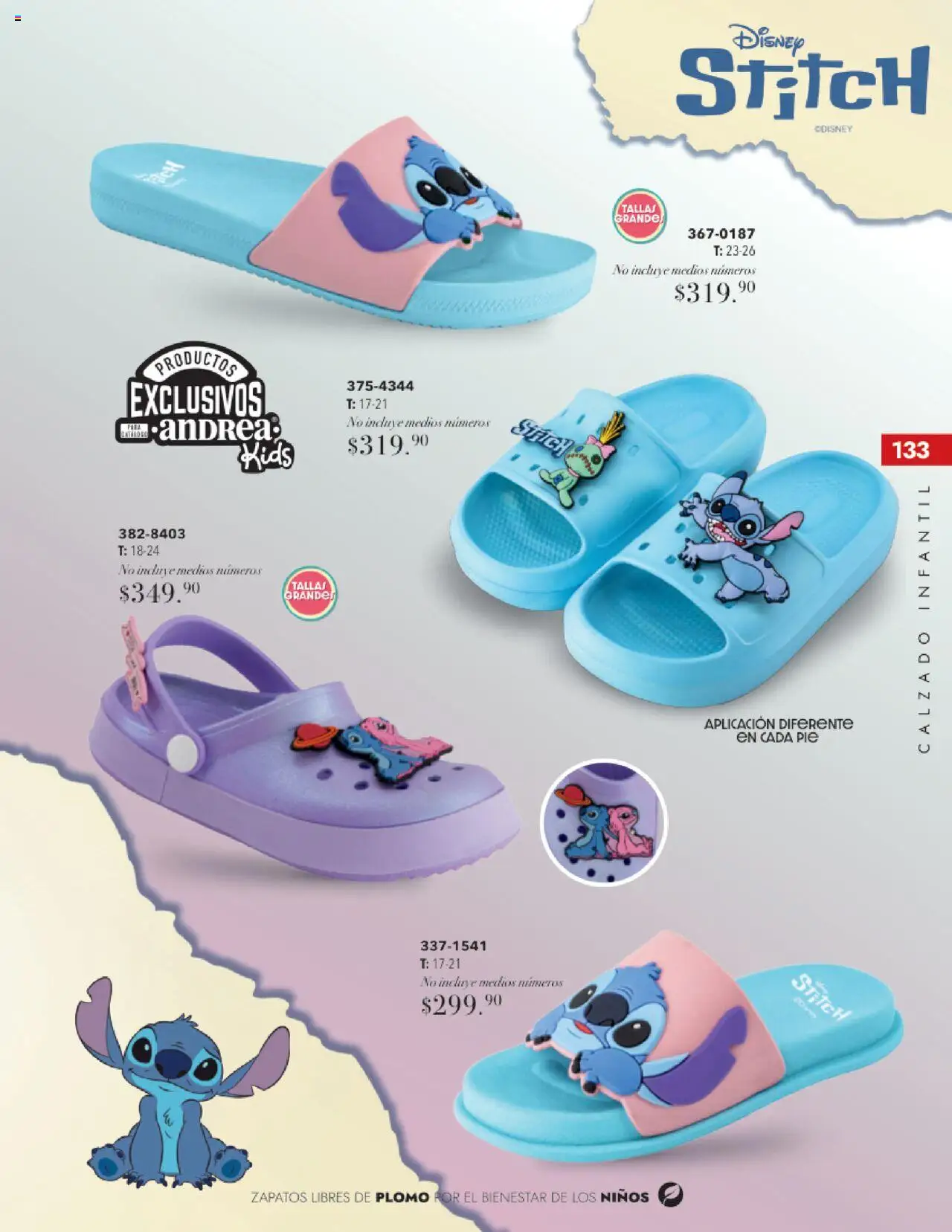 Nuevas ofertas de Andrea válidas en toda la República Mexicana desde el 17.08.2025. ¡Encuentra las mejores ofertas en Andrea - Catálogo Tropical Otoño / Invierno! | Página: 133 | Productos: Zapatos