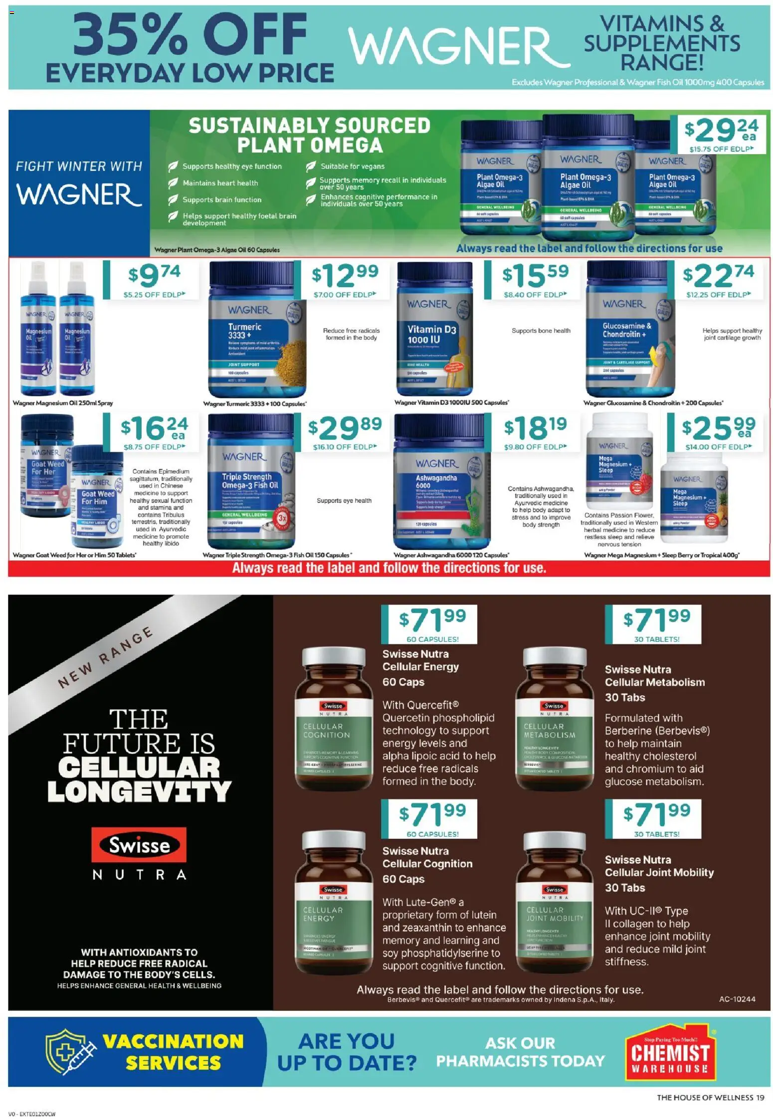 Chemist Warehouse catalogue - valid from 12.03.2026 | Page: 19 | Products: Date, Collagen, Herbal, Tablets