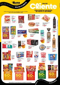 Bistek Supermercados Folheto - válido de 12.09.2025 | Página: 2 | Produtos: Pão, Café, Creme, Frango