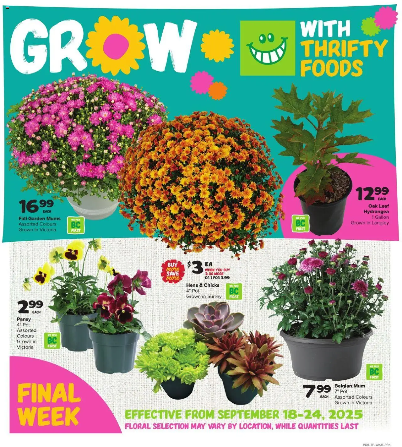 Thrifty Foods flyer valid from 18.09.2025 | Page: 15