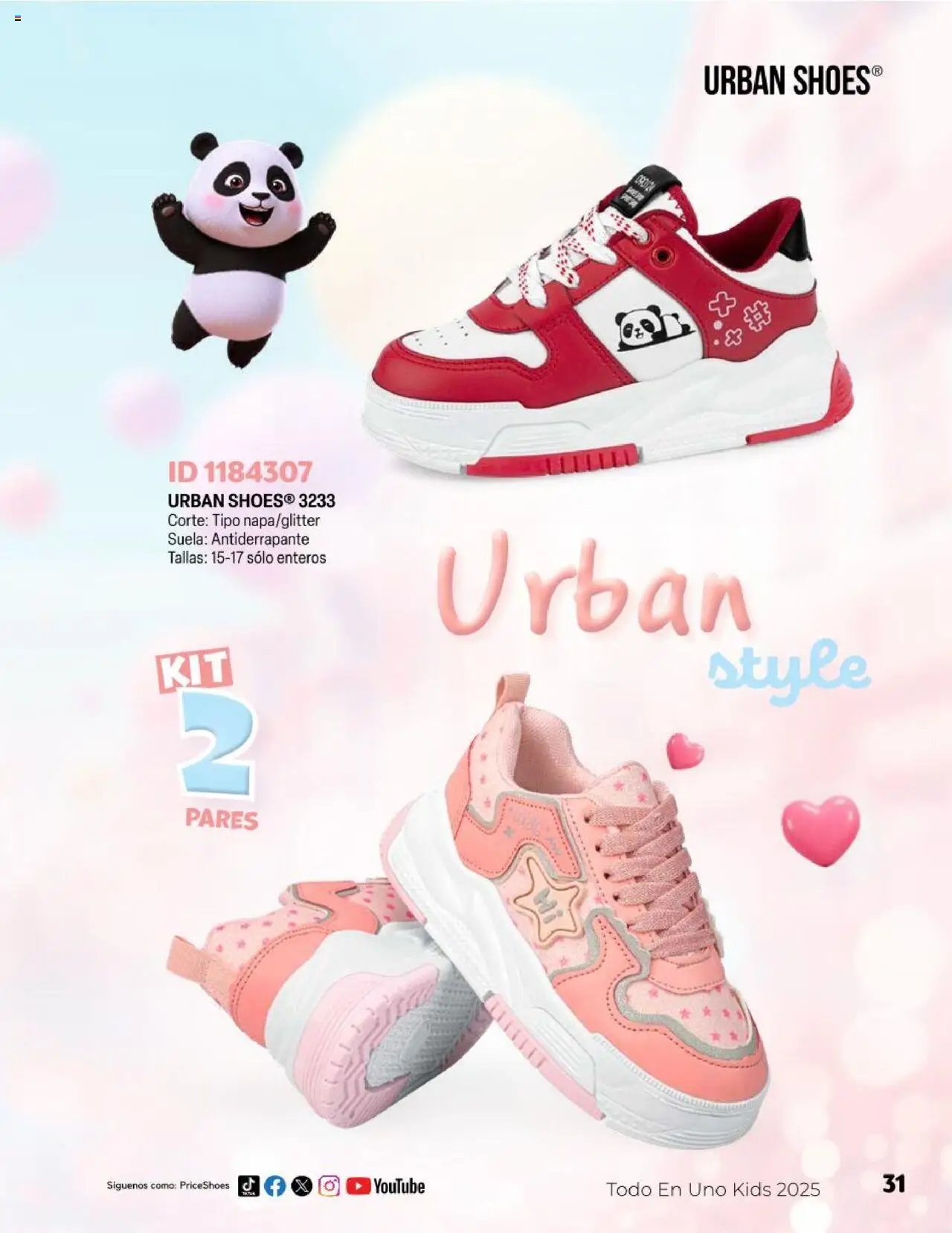 Nuevas ofertas de Price Shoes válidas en toda la República Mexicana desde el 23.04.2025. ¡Encuentra las mejores ofertas en Price Shoes catálogo Kids! | Página: 31