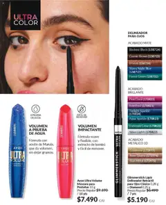 Catálogo Avon Campaña 12 válido desde el 15.07.2025 | Página: 19 | Productos: Agua, Mate, Delineador, Aceite