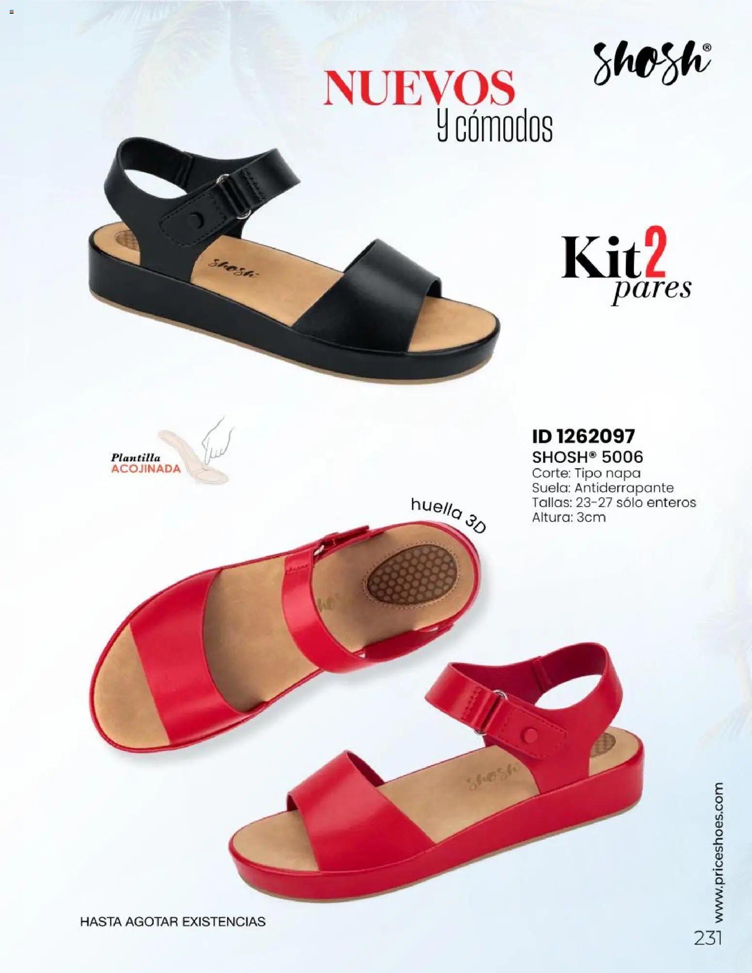 Nuevas ofertas de Price Shoes válidas en toda la República Mexicana desde el 31.01.2026. ¡Encuentra las mejores ofertas en Price Shoes Catálogo Sandalias ! | Página: 231