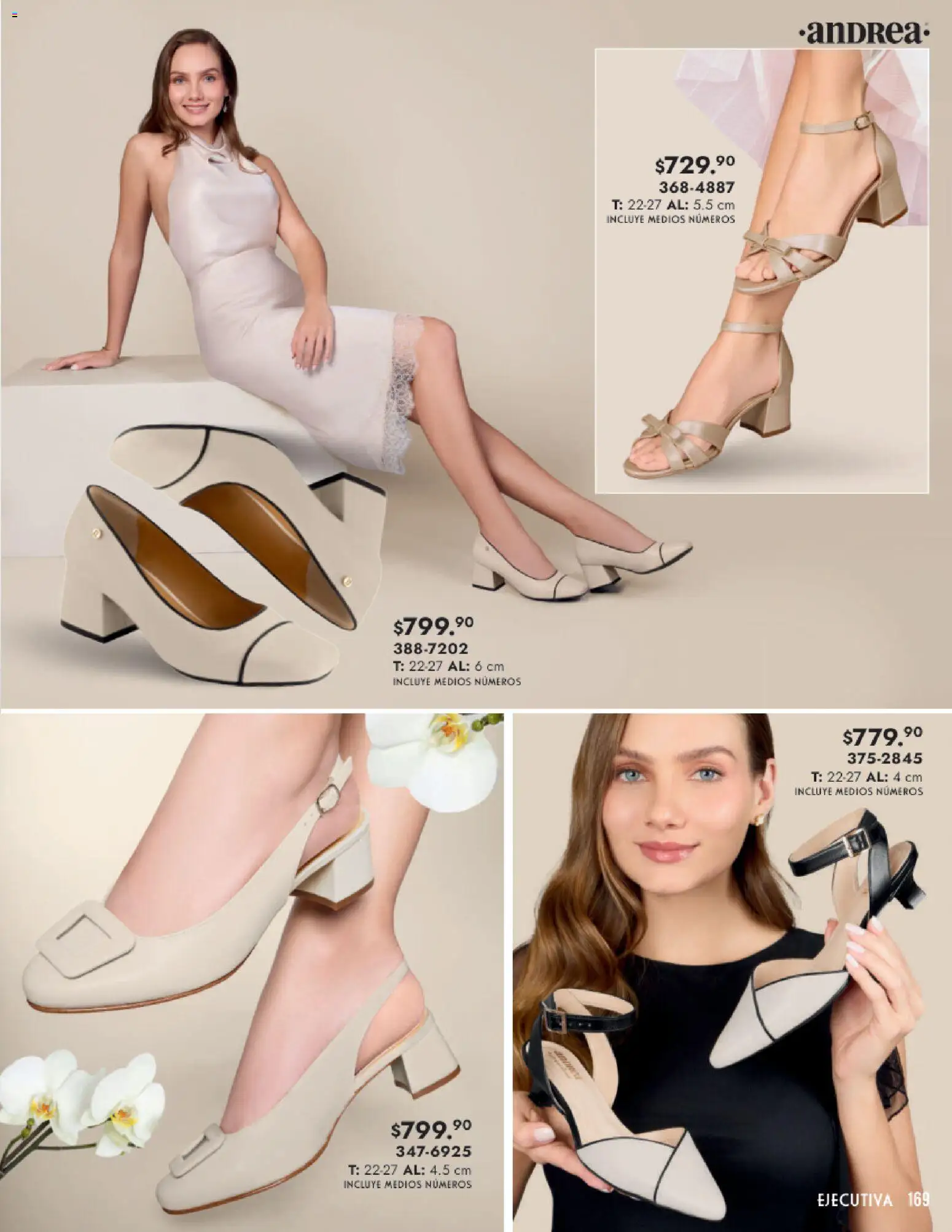 Nuevas ofertas de Andrea válidas en toda la República Mexicana desde el 25.01.2026. ¡Encuentra las mejores ofertas en Andrea catálogo Calzado Dama! | Página: 169